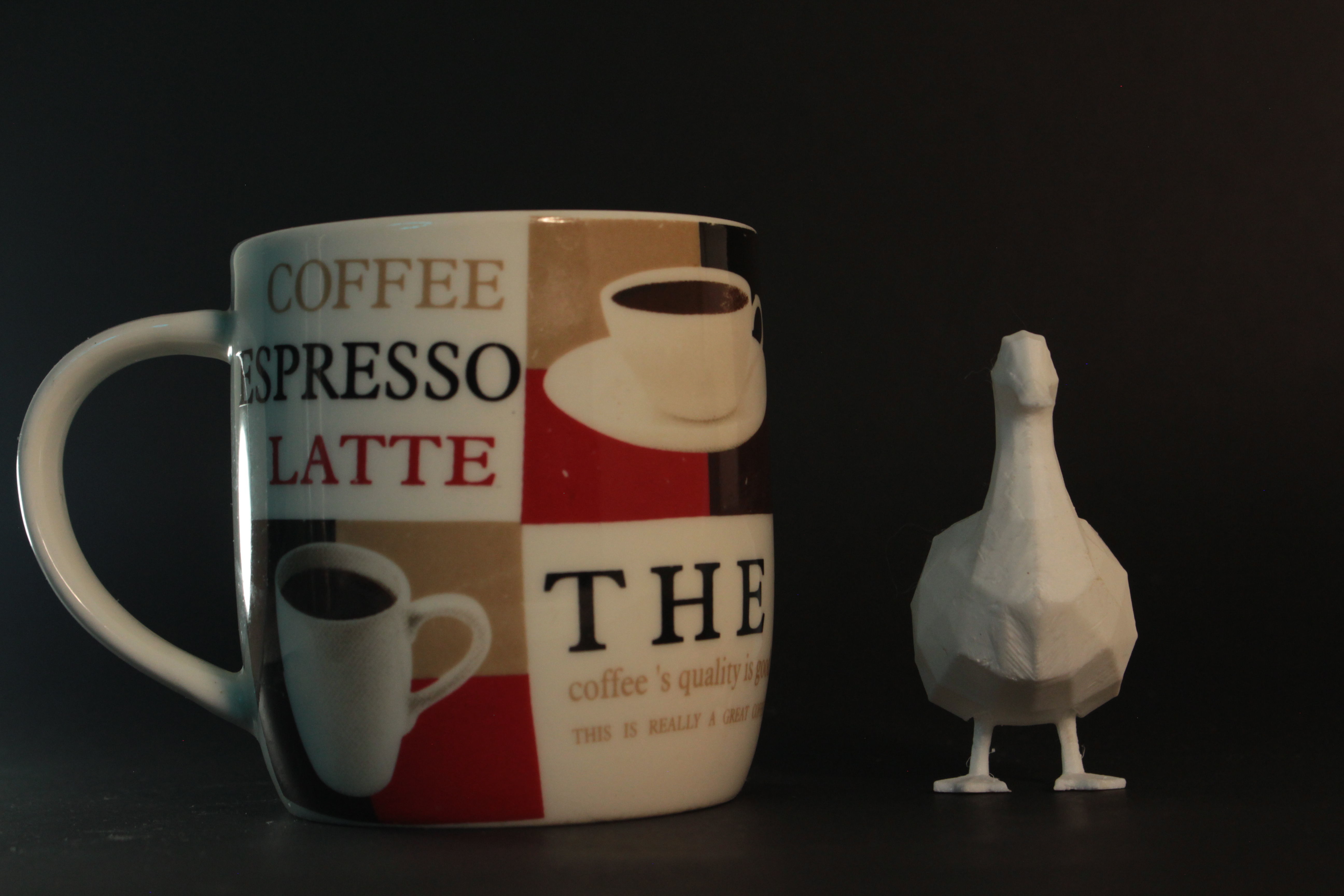 Low Poly Duck 3D print model_8