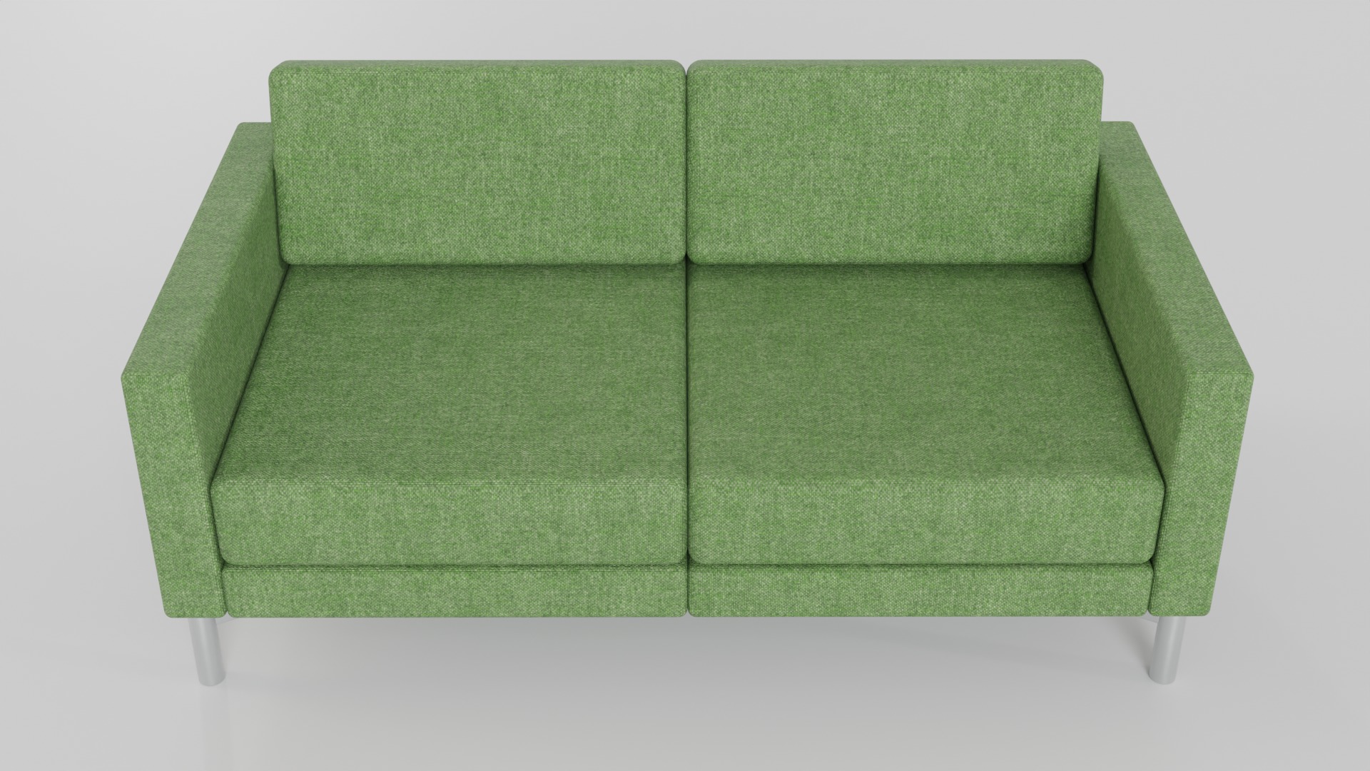 Two-Seater Sofa 3D model_1