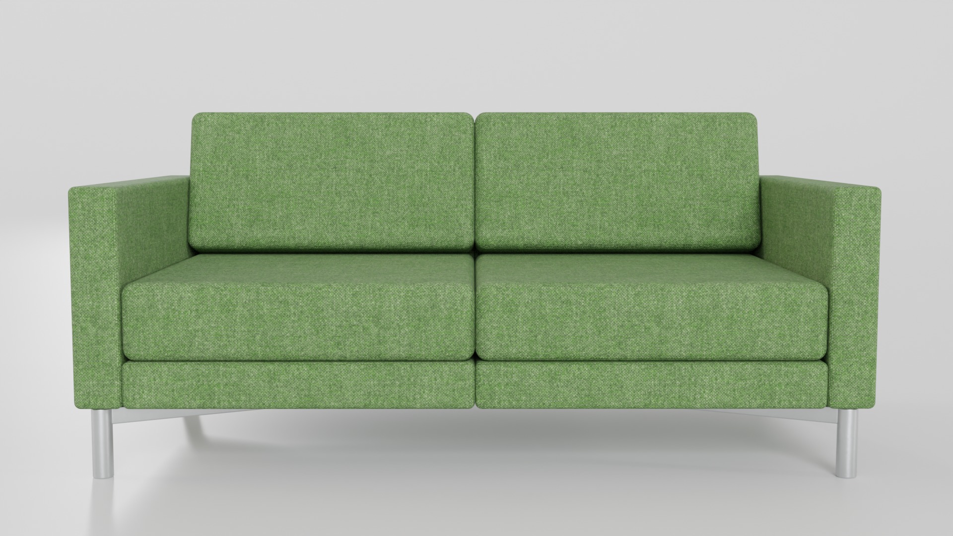 Two-Seater Sofa 3D model_4
