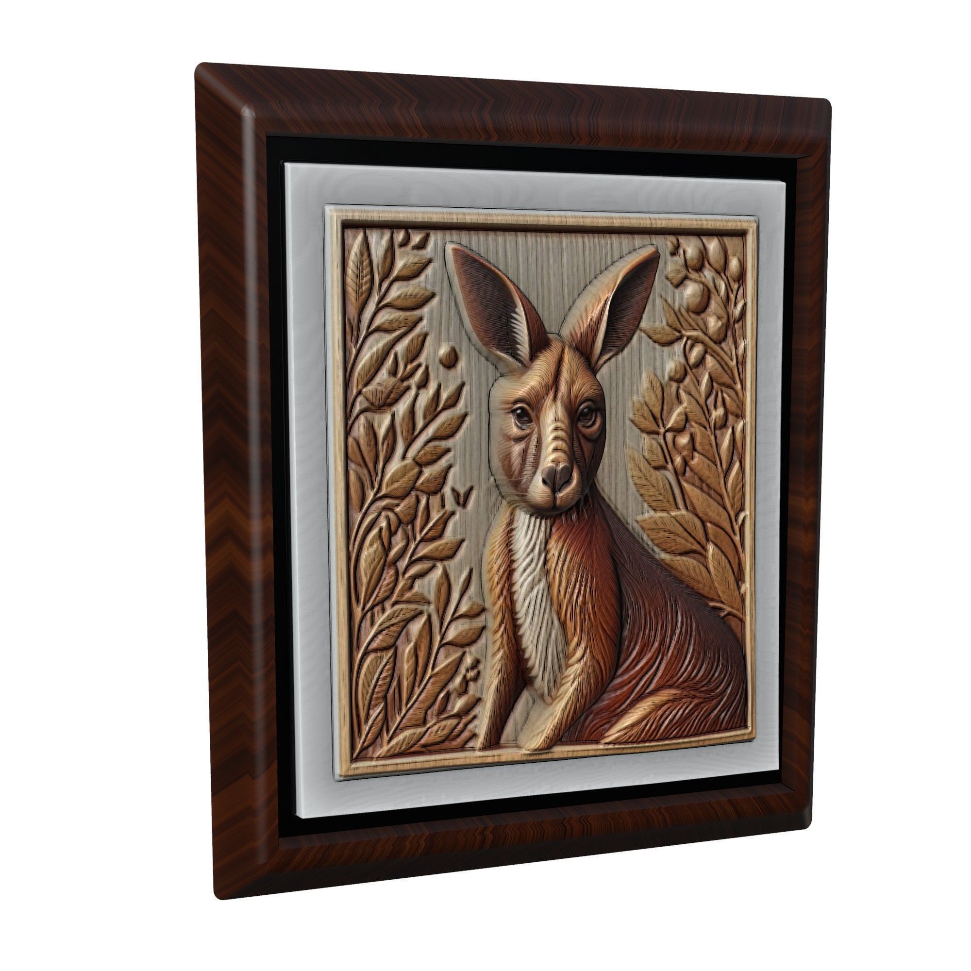 Kangaroo Animal 3D print model_1