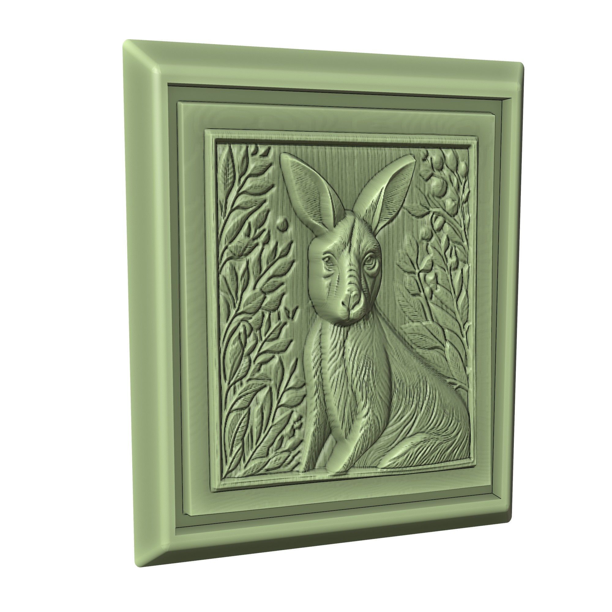 Kangaroo Animal 3D print model_3