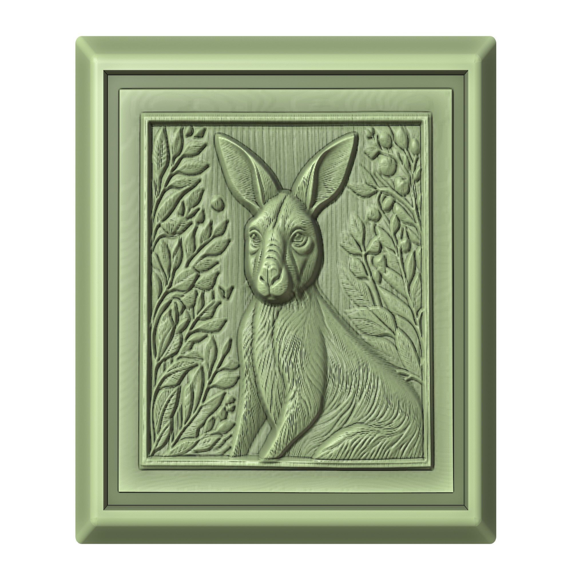 Kangaroo Animal 3D print model_2