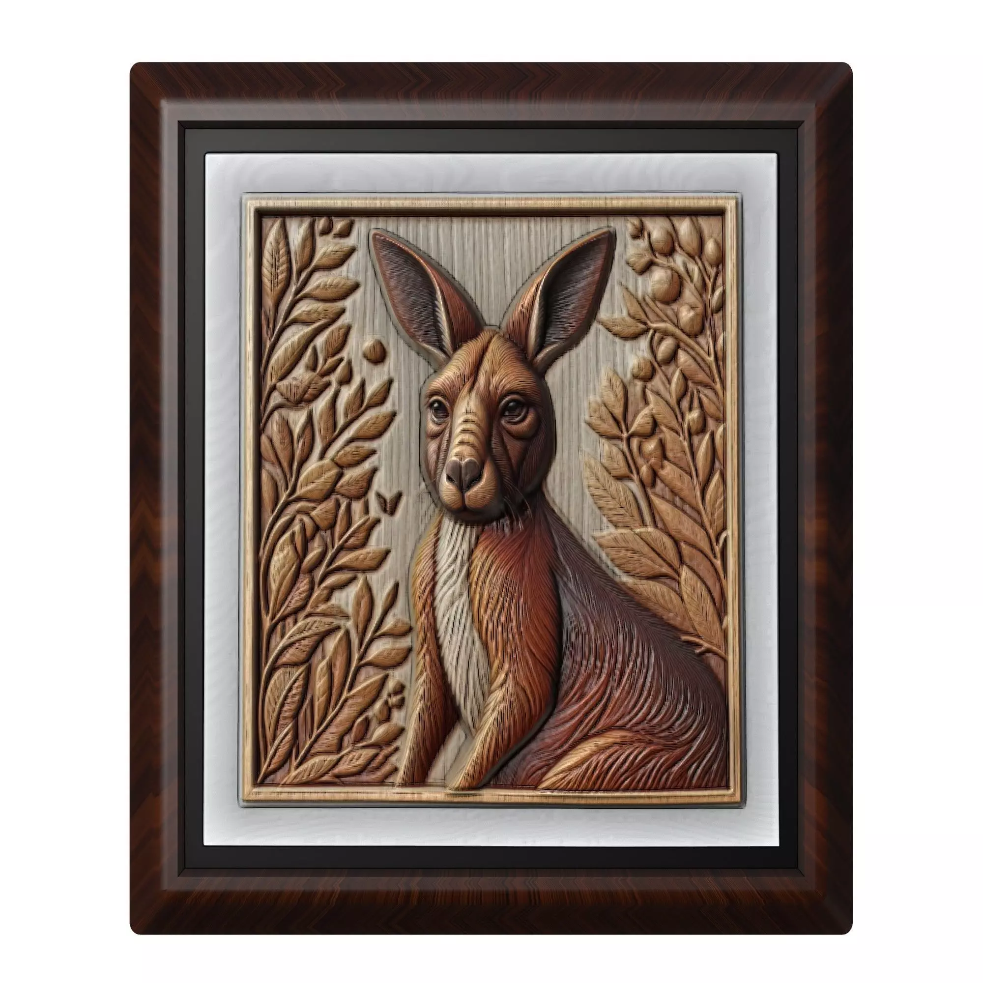 Kangaroo Animal 3D print model_0