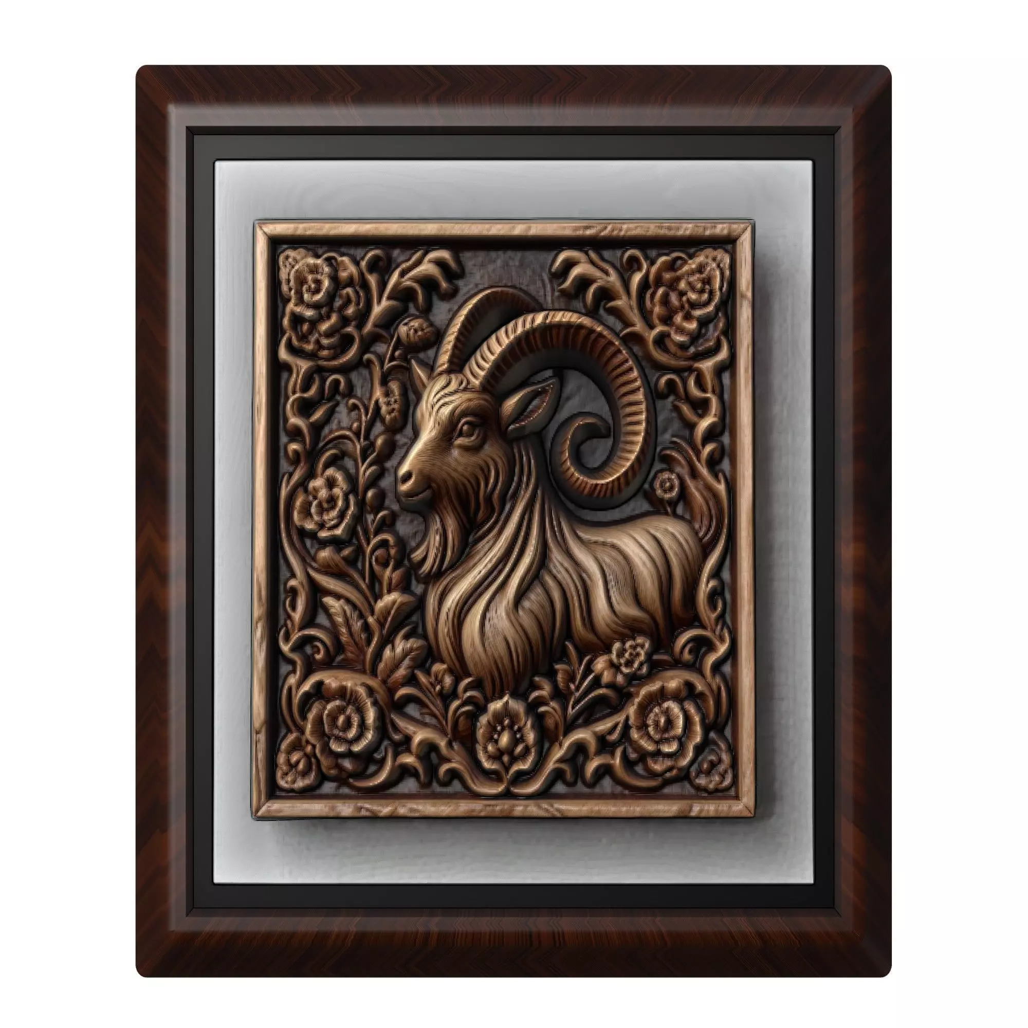 Goat Animal 3D print model_0