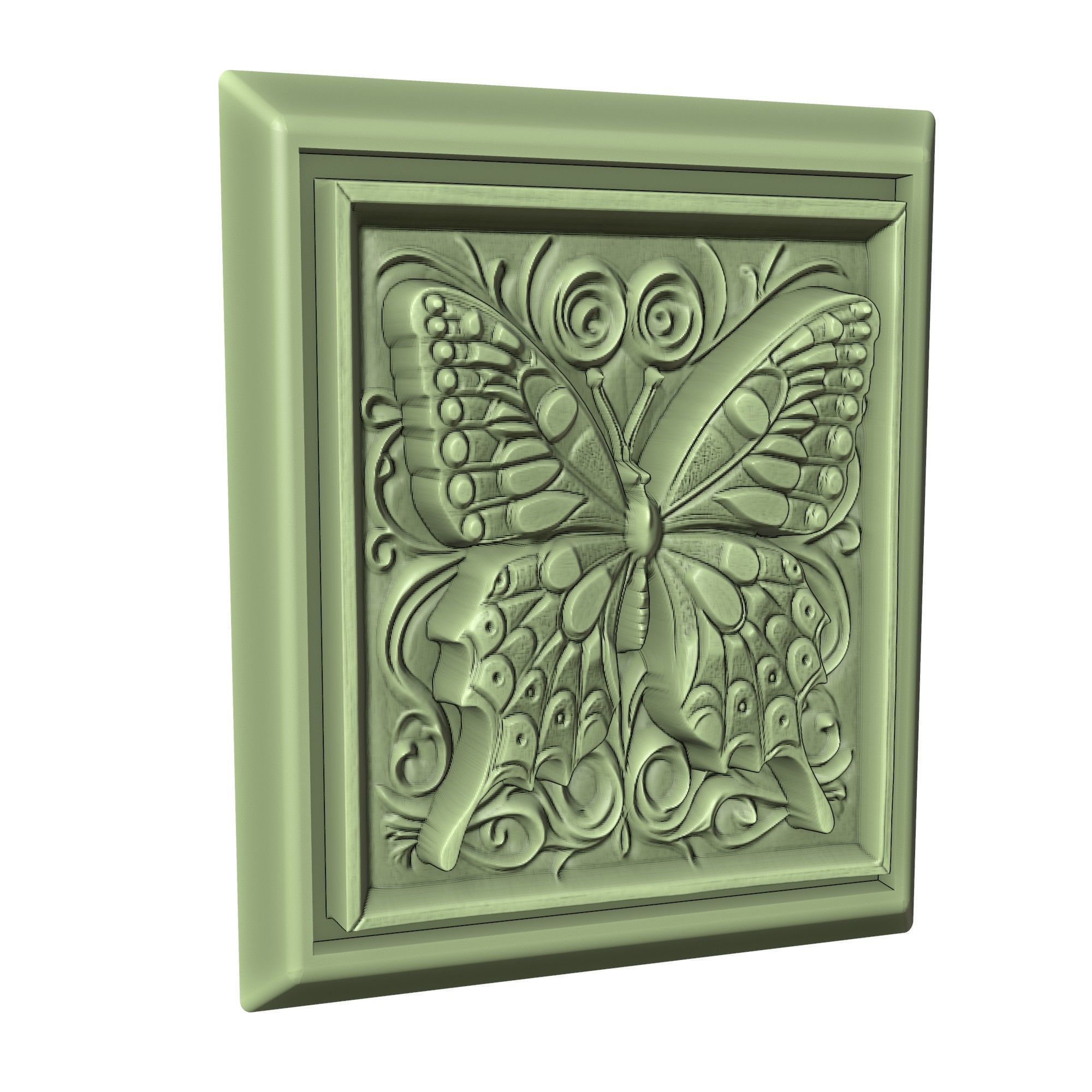 Butterfly Animal 3D print model_3