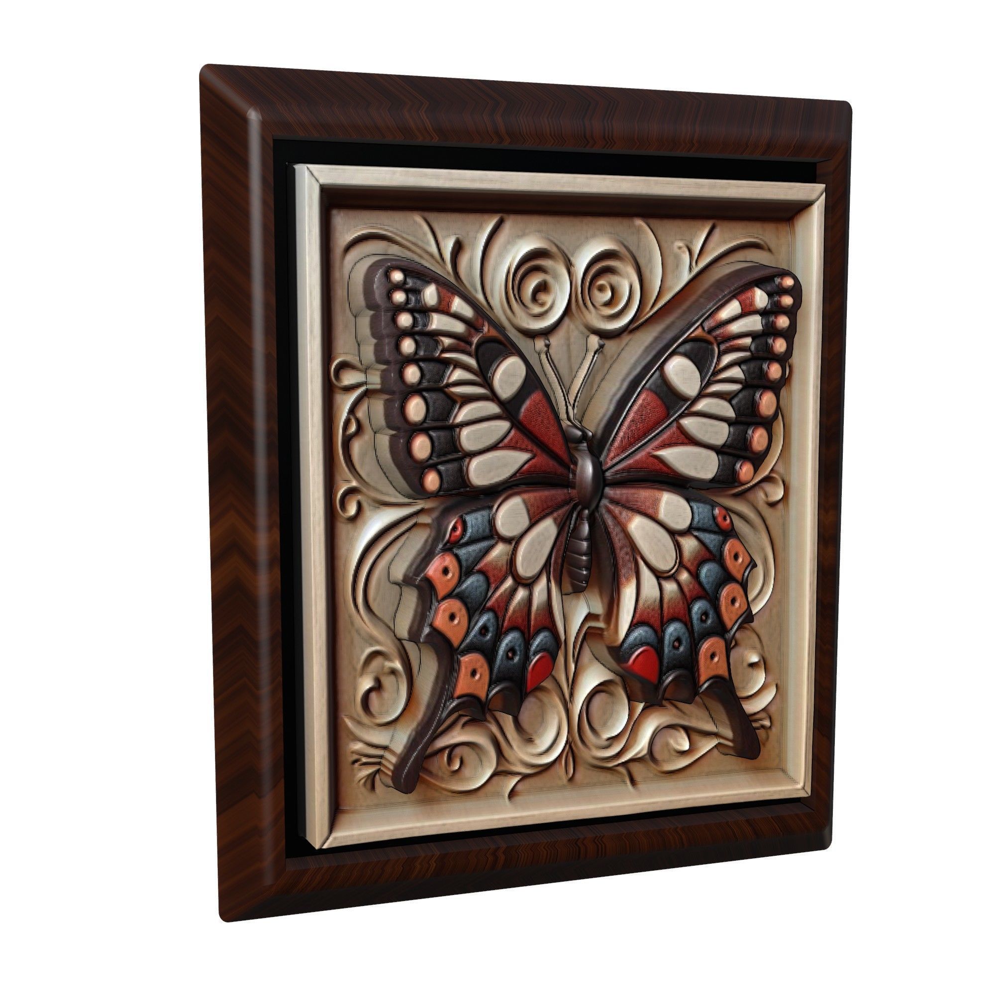 Butterfly Animal 3D print model_1