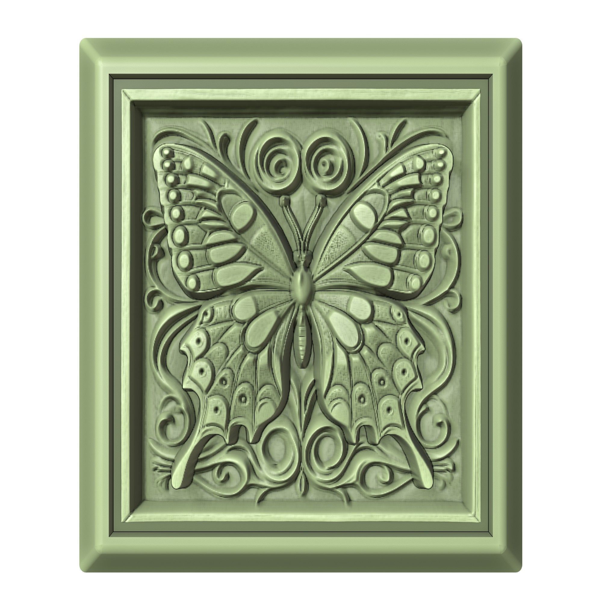 Butterfly Animal 3D print model_2