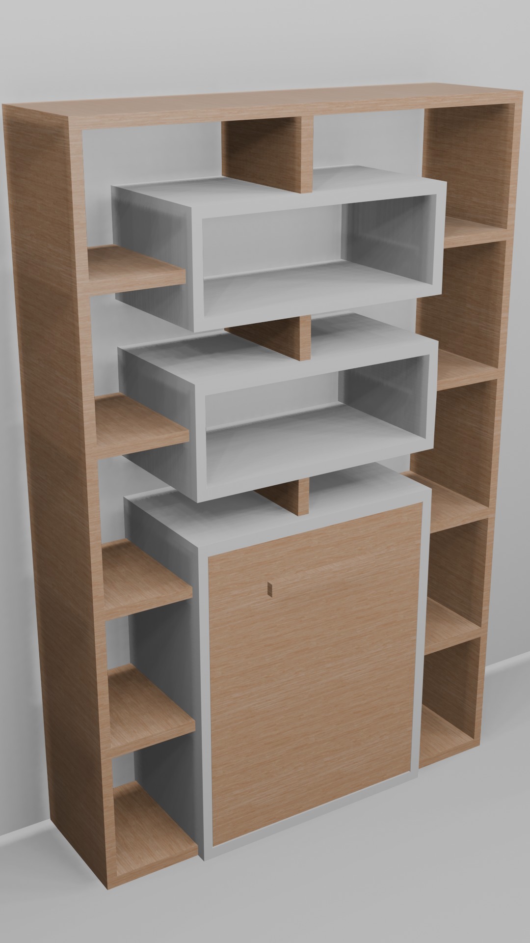 shelf 3D model_1