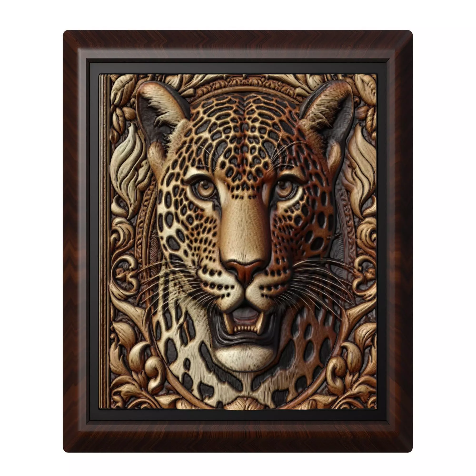 Leopard Animal 3D print model_0
