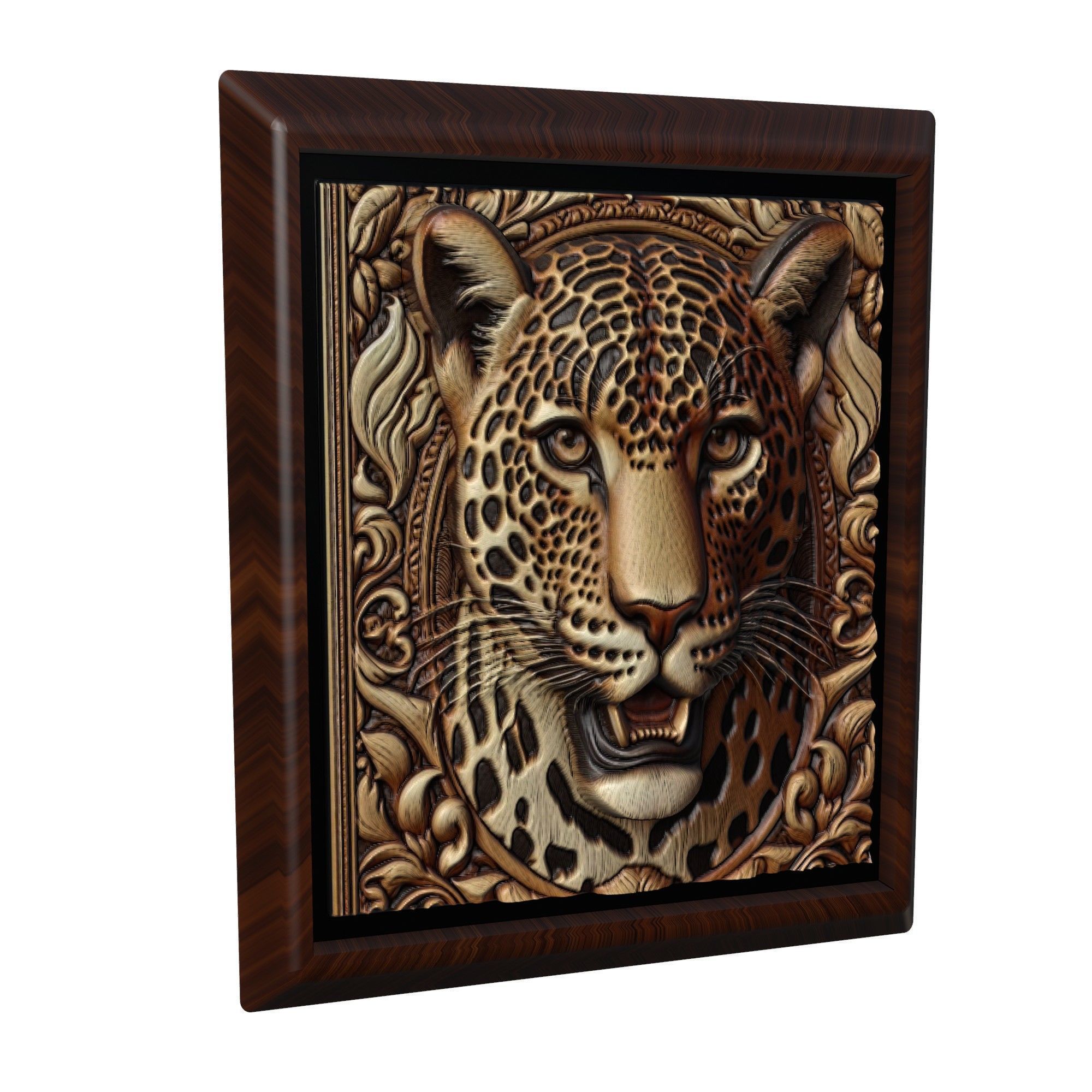 Leopard Animal 3D print model_1