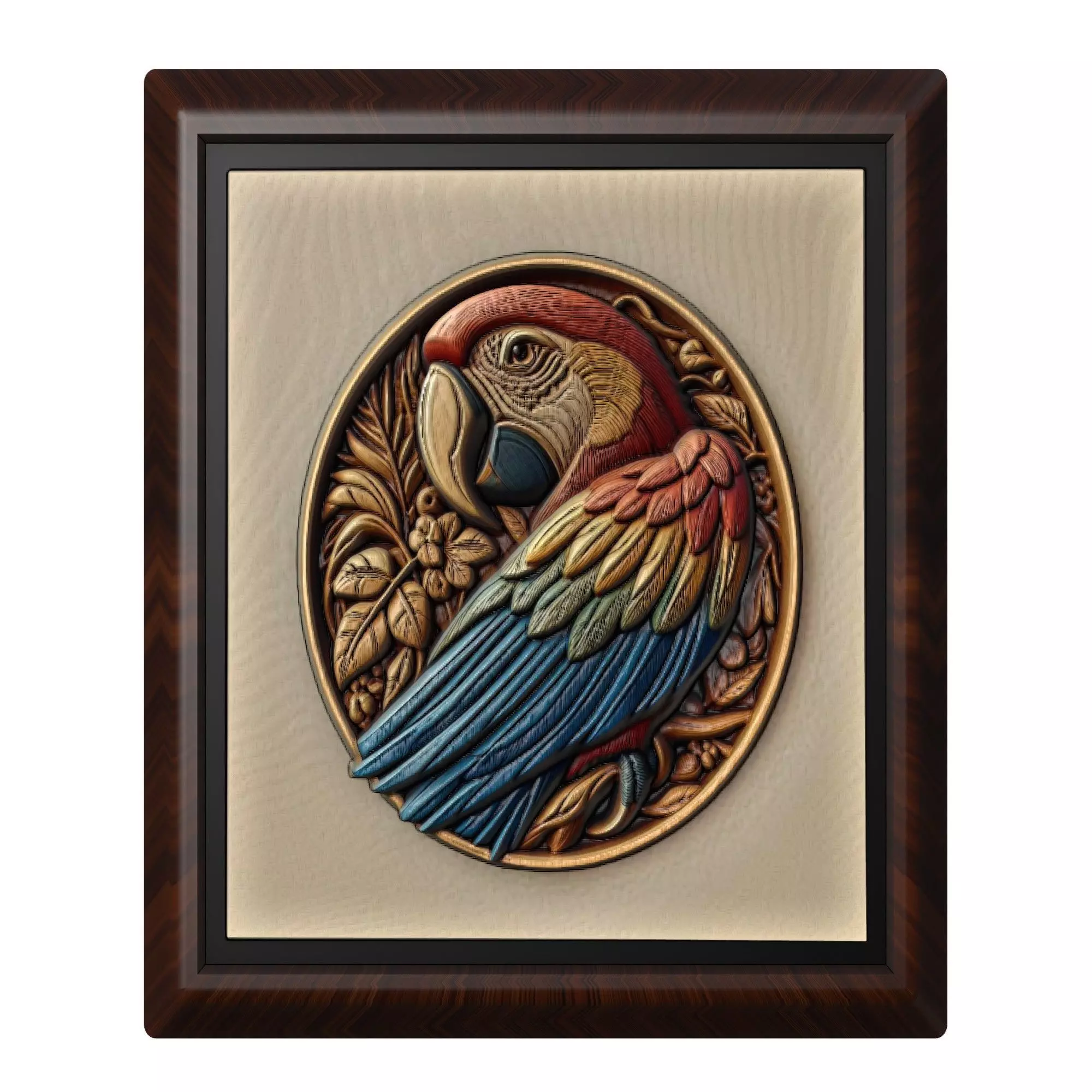 Parrot Animal 3D print model_0