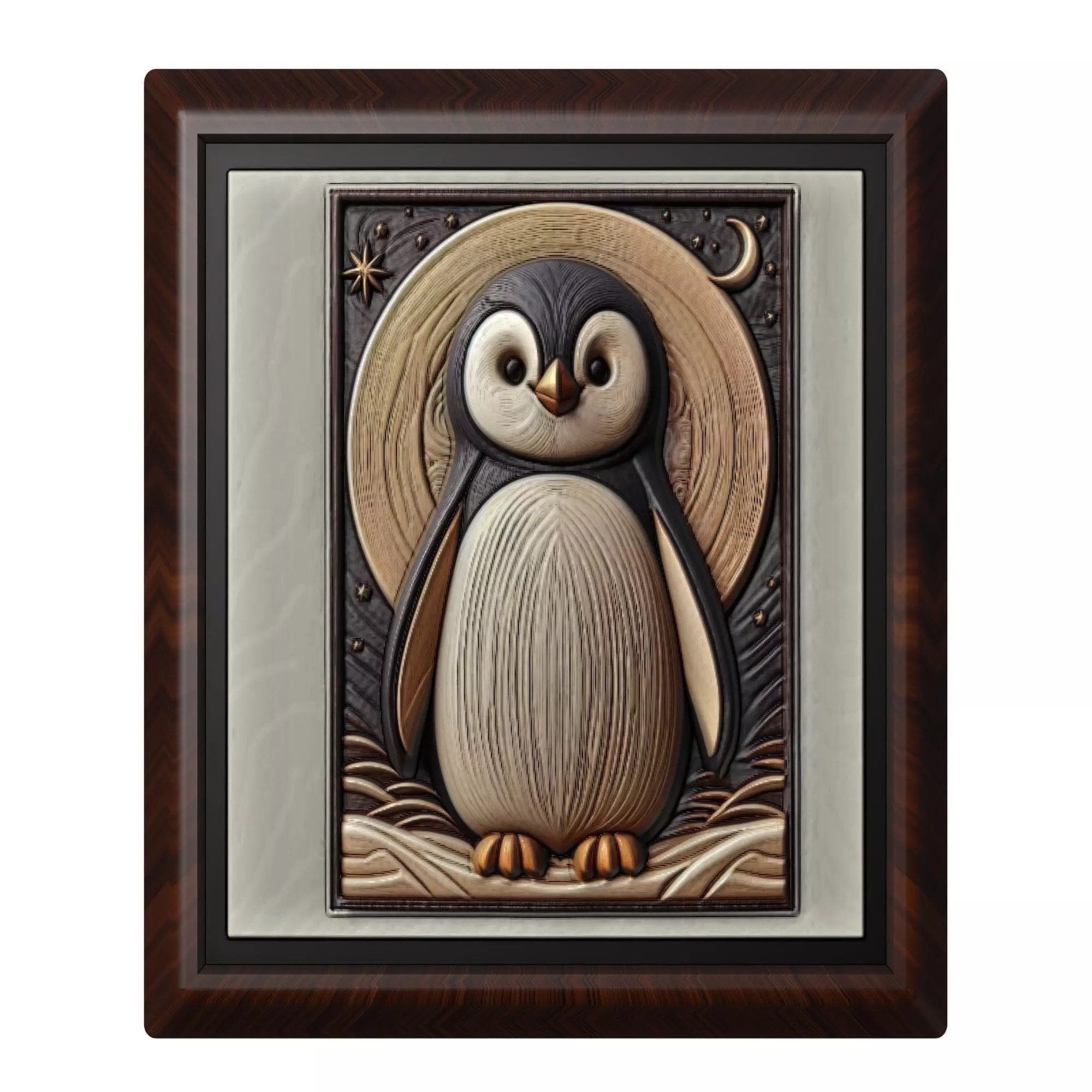 Penguin Animal 3D print model_0