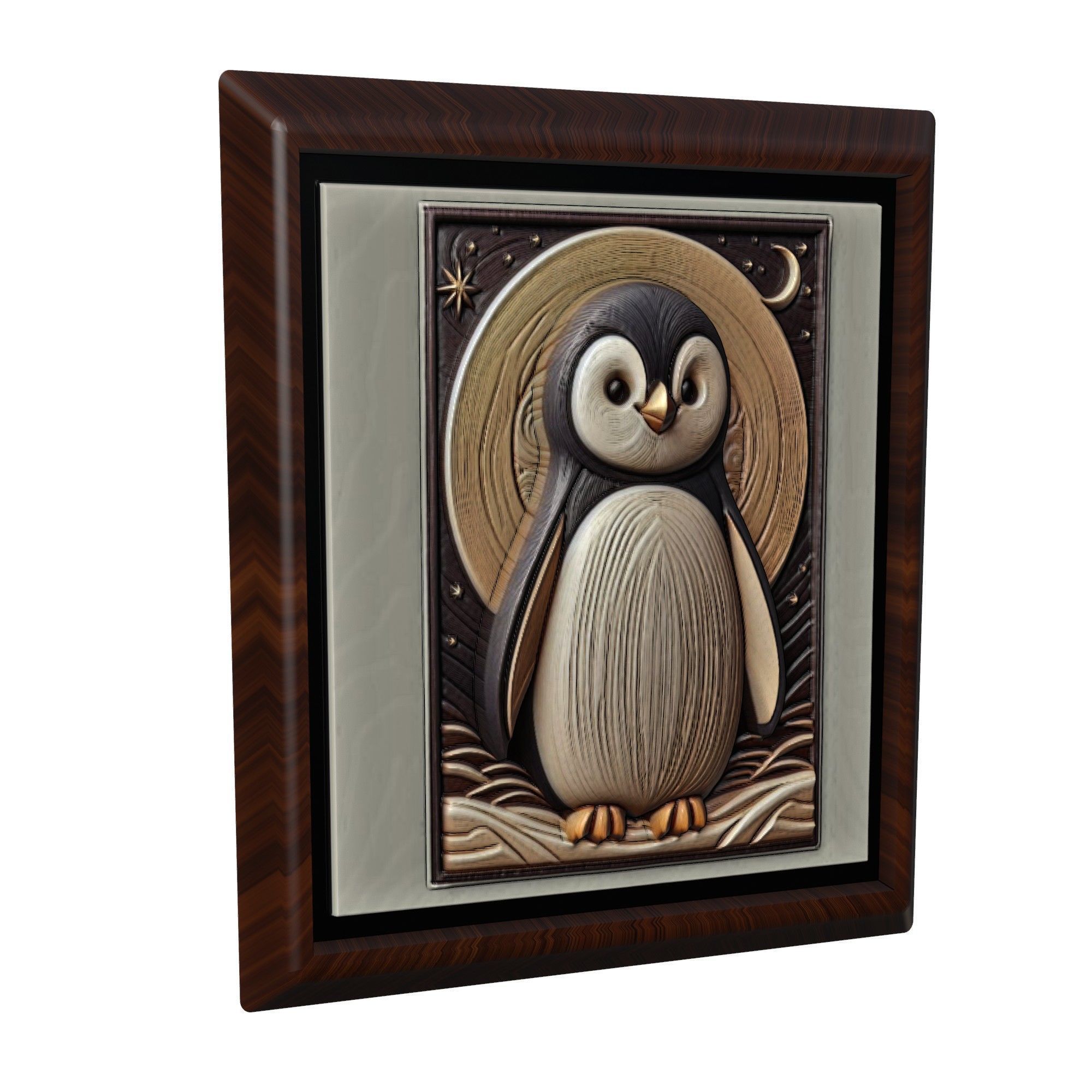 Penguin Animal 3D print model_1