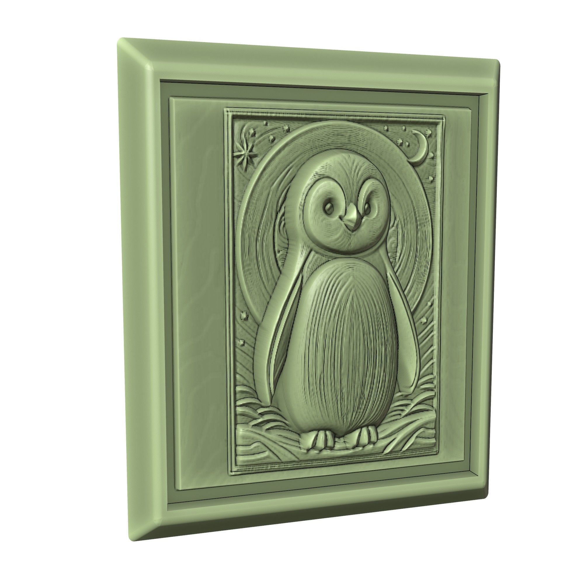 Penguin Animal 3D print model_3