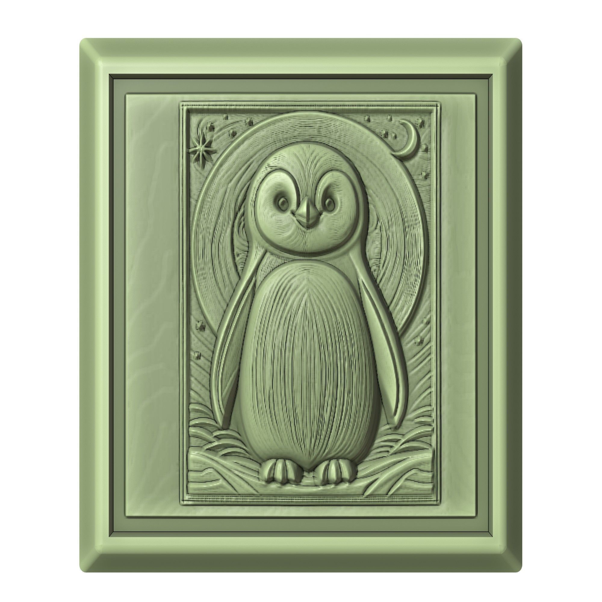 Penguin Animal 3D print model_2