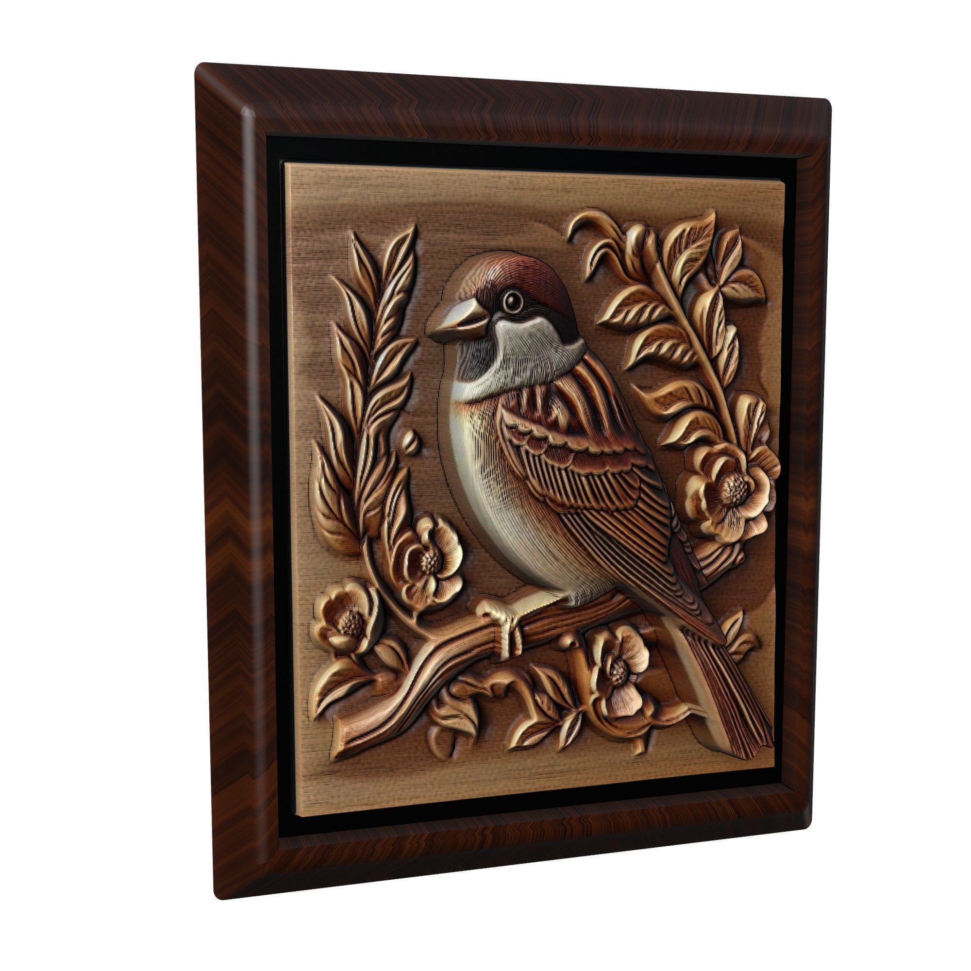 Sparrow Animal 3D print model_1