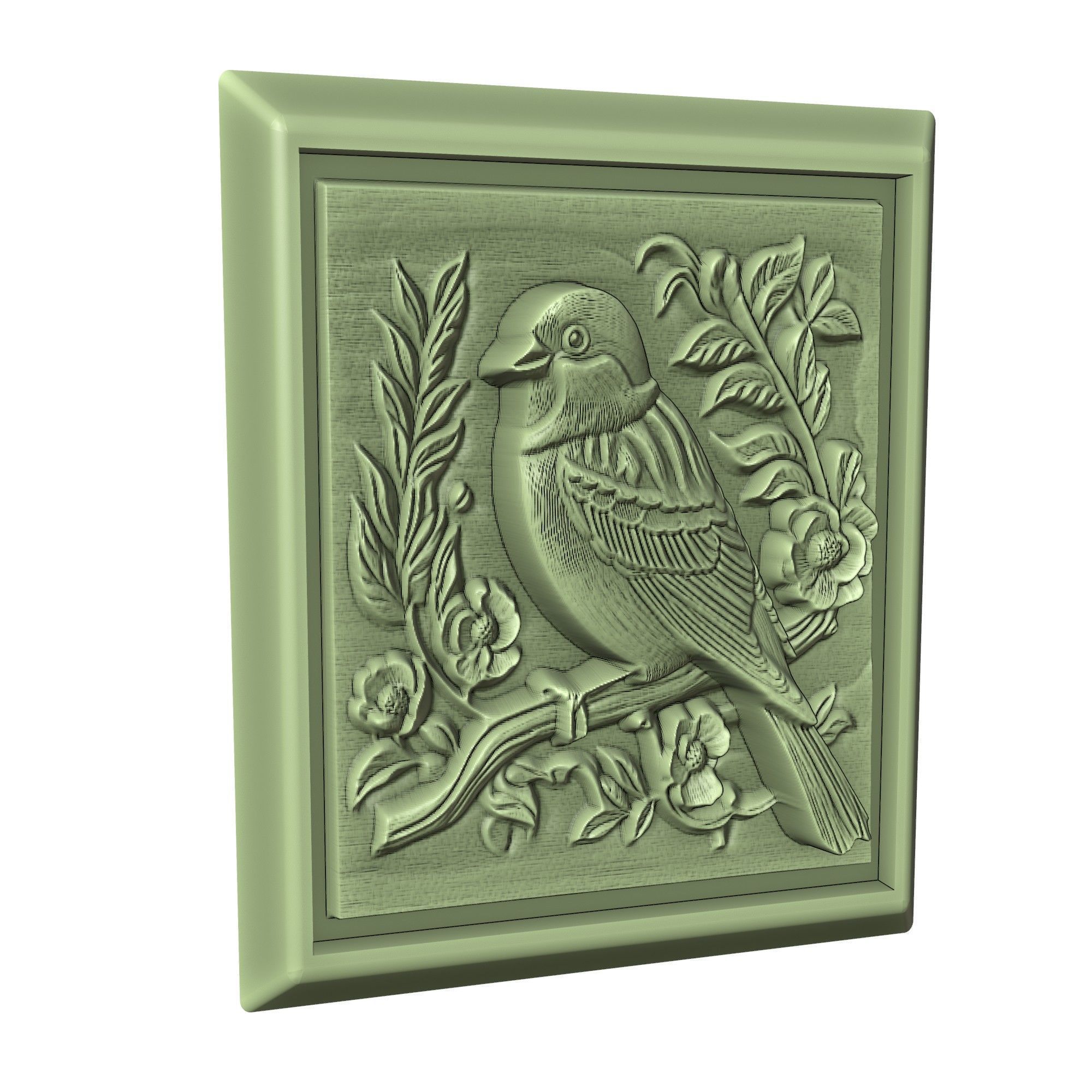 Sparrow Animal 3D print model_3