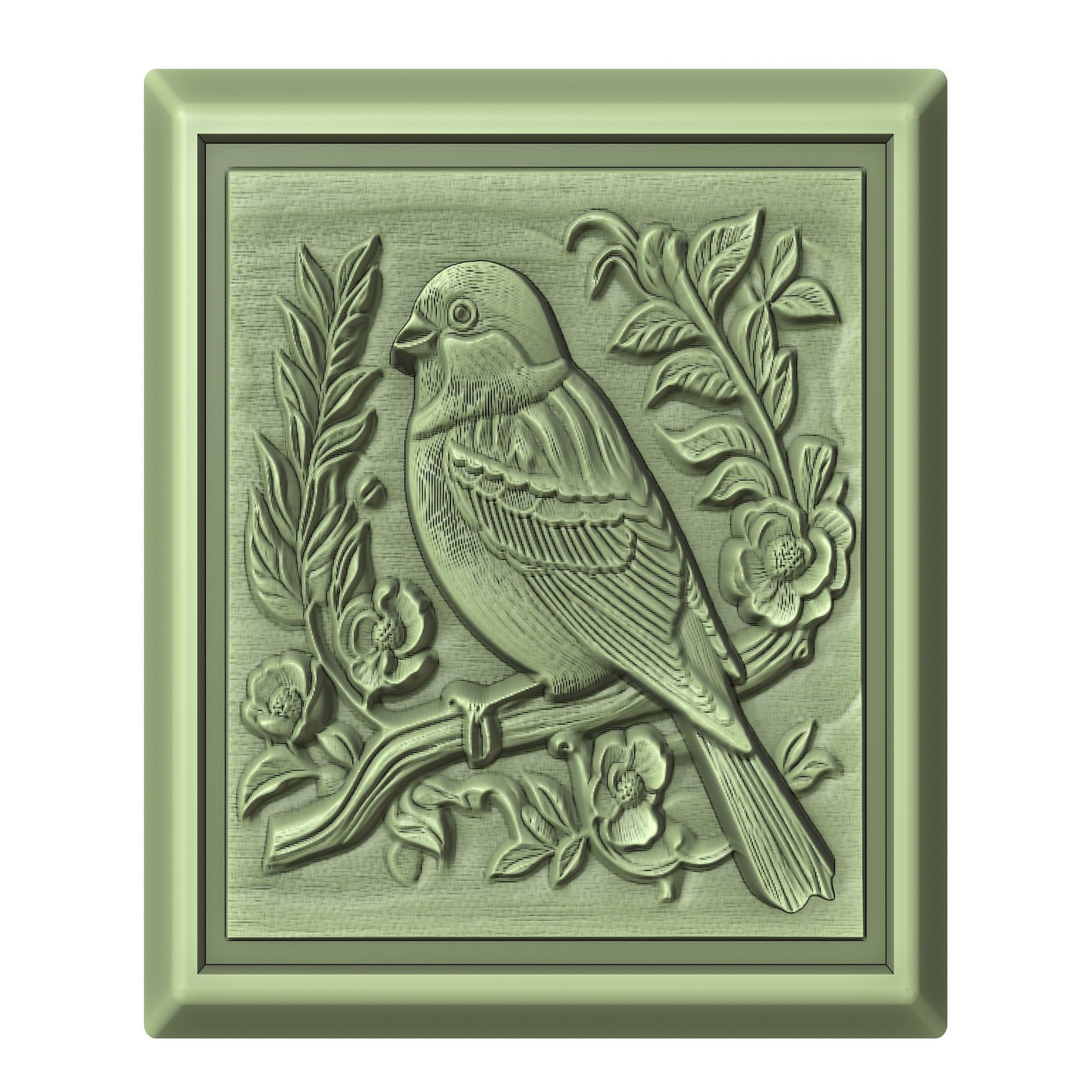 Sparrow Animal 3D print model_2