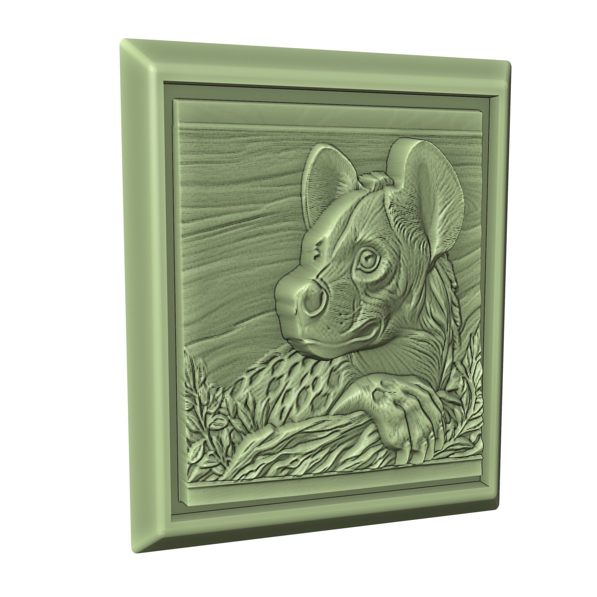 Hyena Animal 3D print model_3