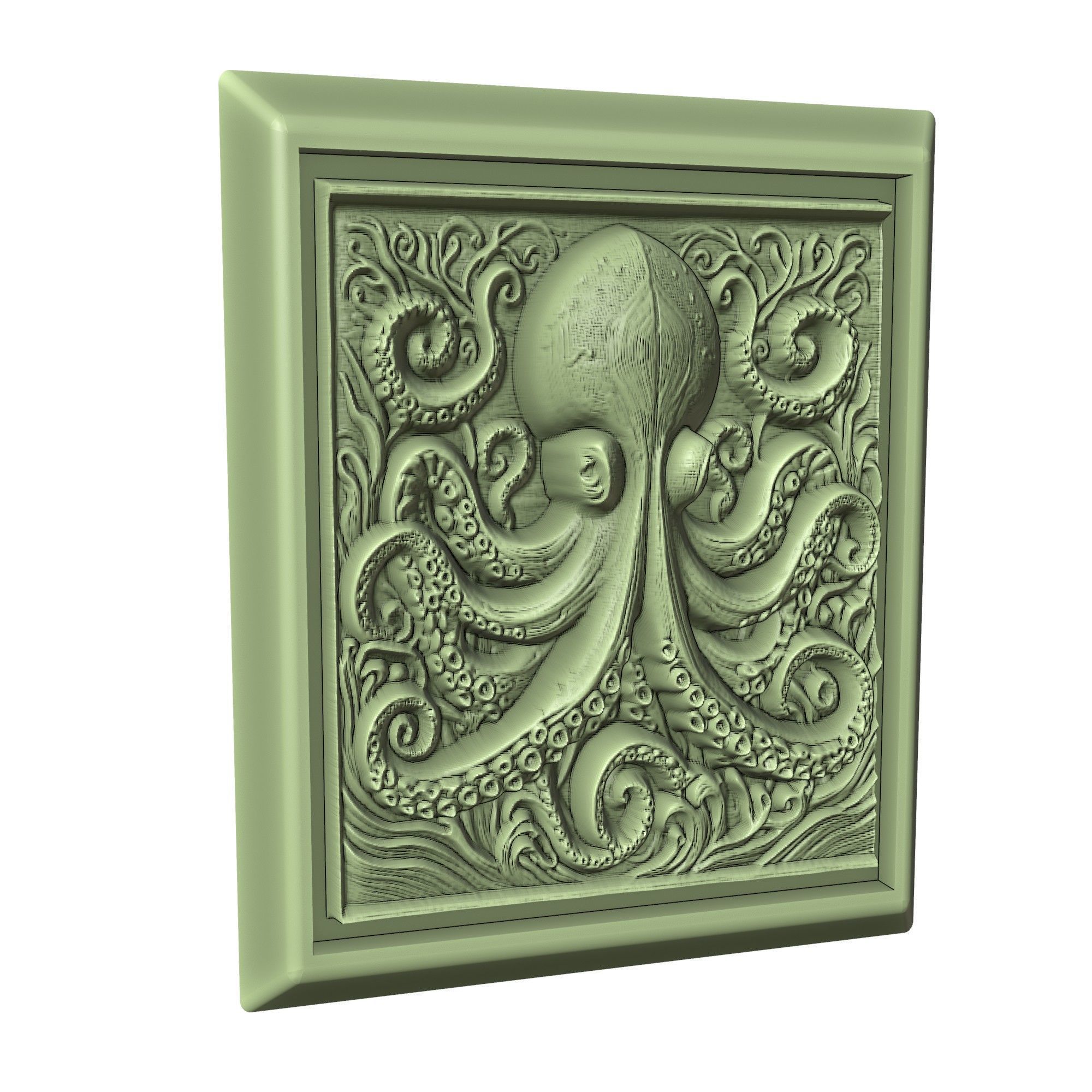 Octopus Animal 3D print model_3