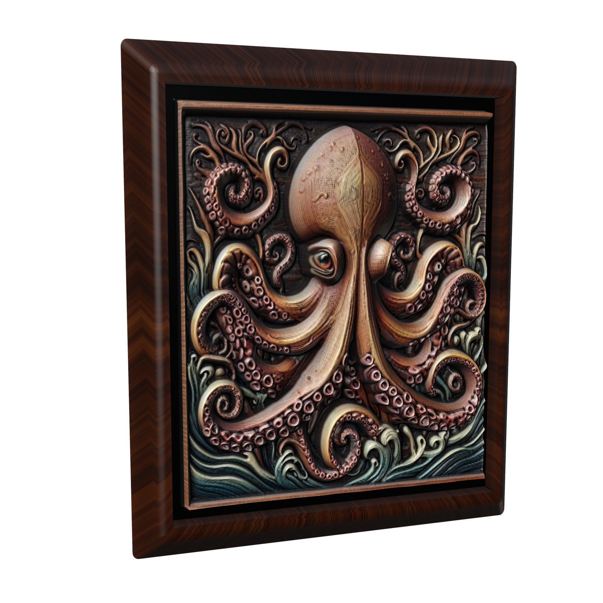 Octopus Animal 3D print model_1