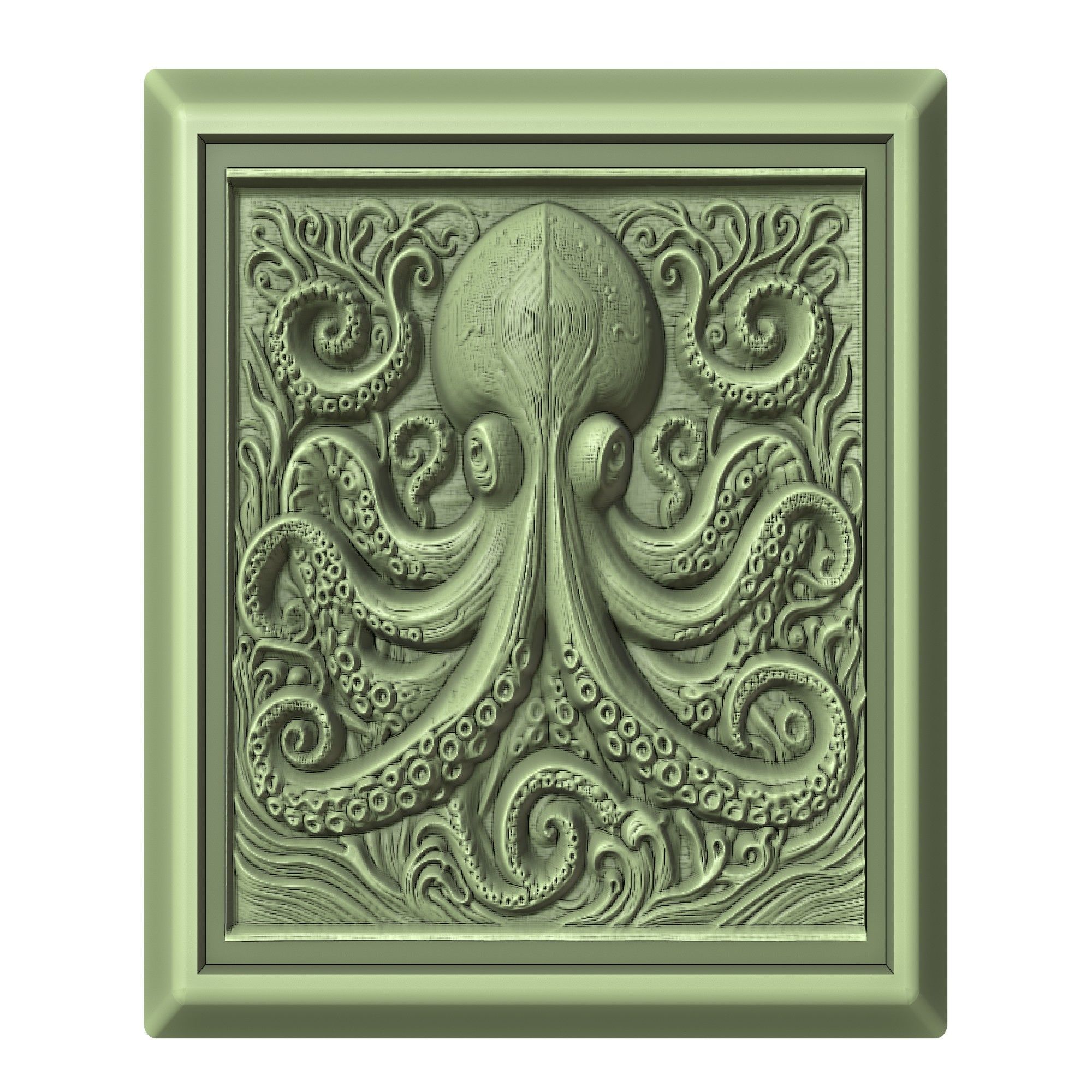 Octopus Animal 3D print model_2