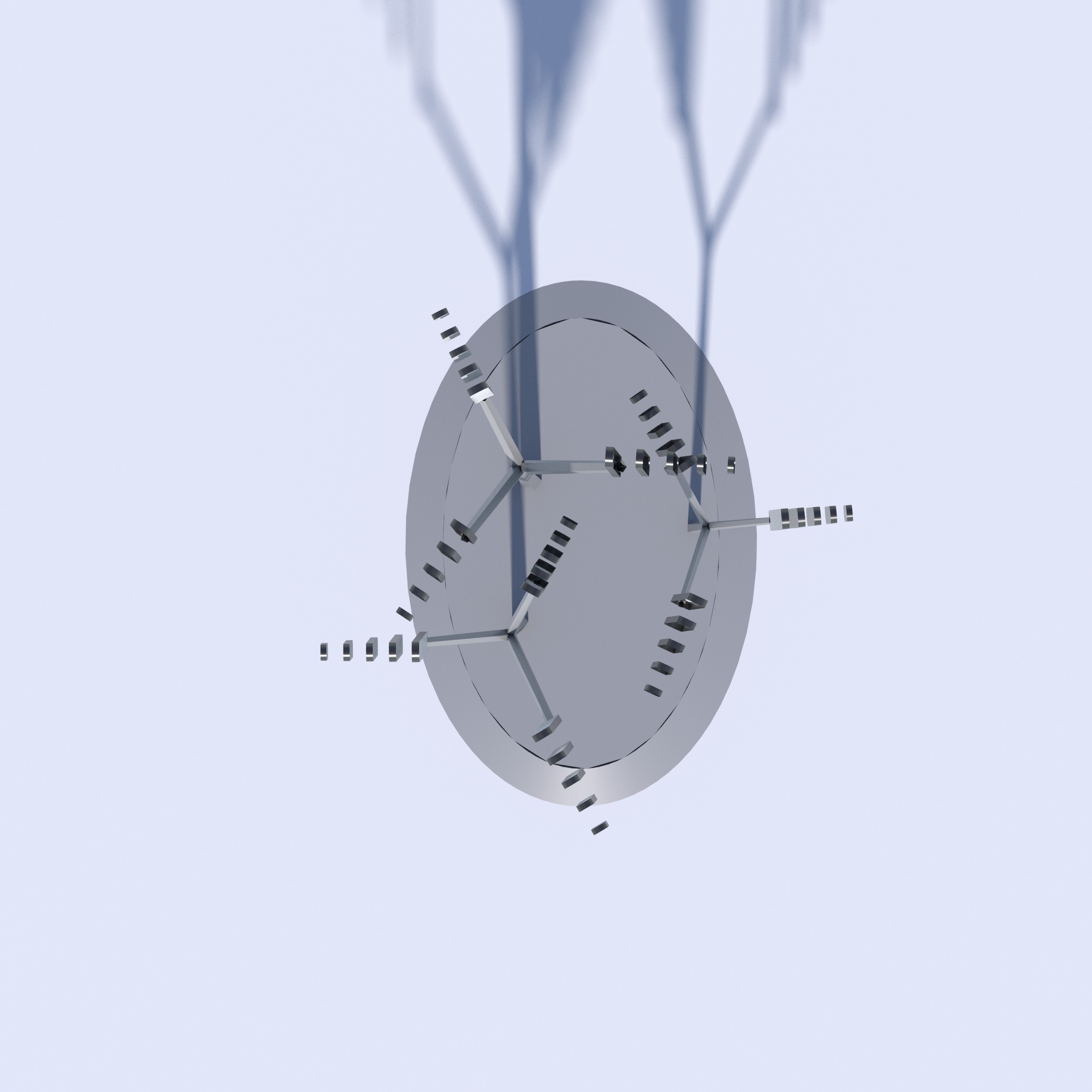 Conceptual shrub S1Av7 Low-poly 3D model_17