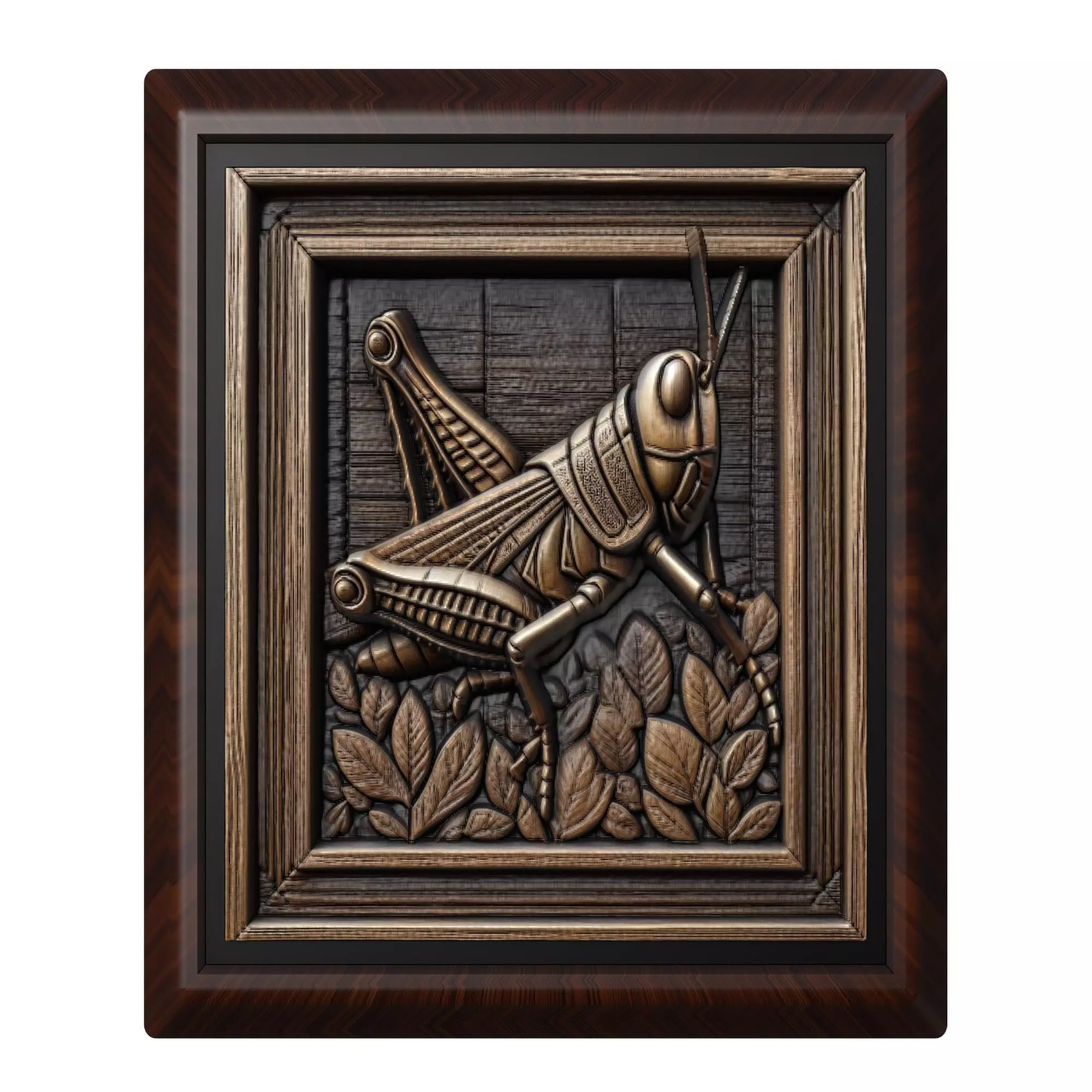 Grasshopper Animal 3D print model
