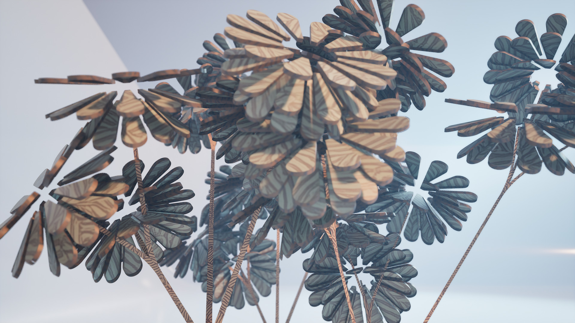 Conceptual shrub S1Bv2 Low-poly 3D model_1