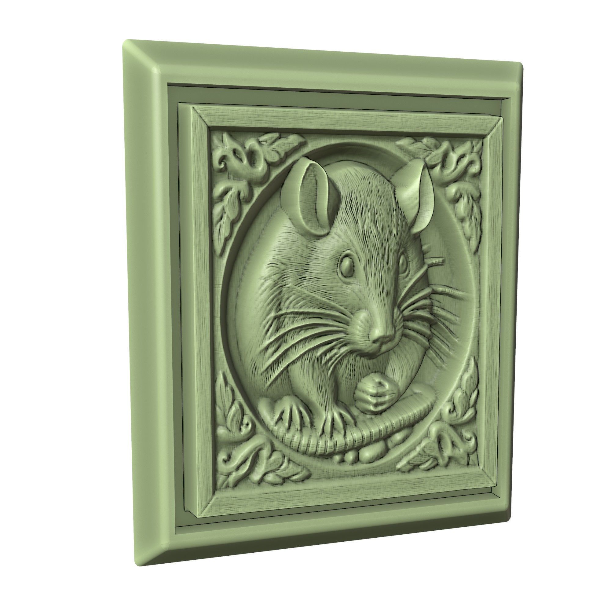 Rat Animal 3D print model_3