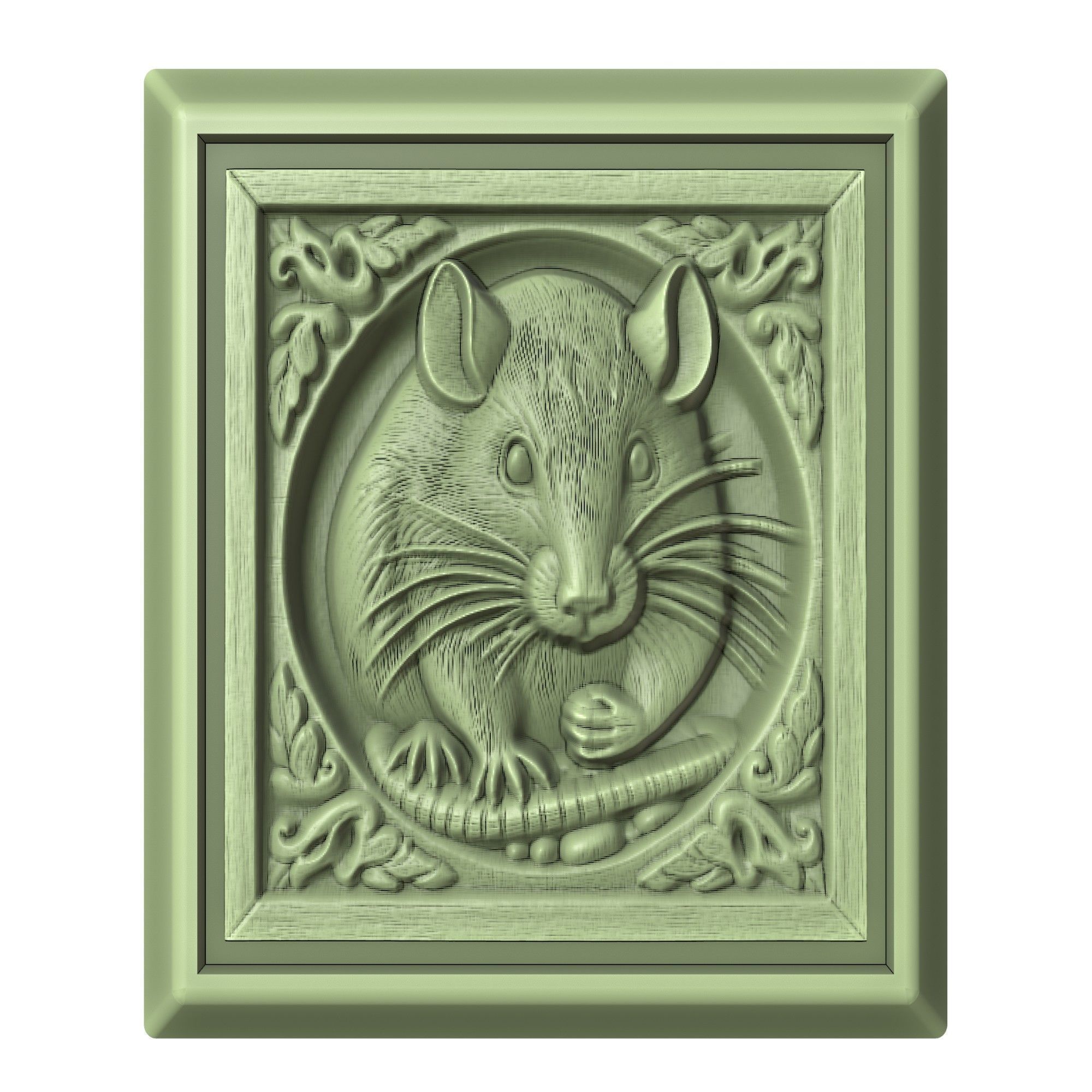 Rat Animal 3D print model_2