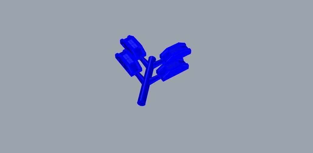 Articulated Earrings 3D print model_4