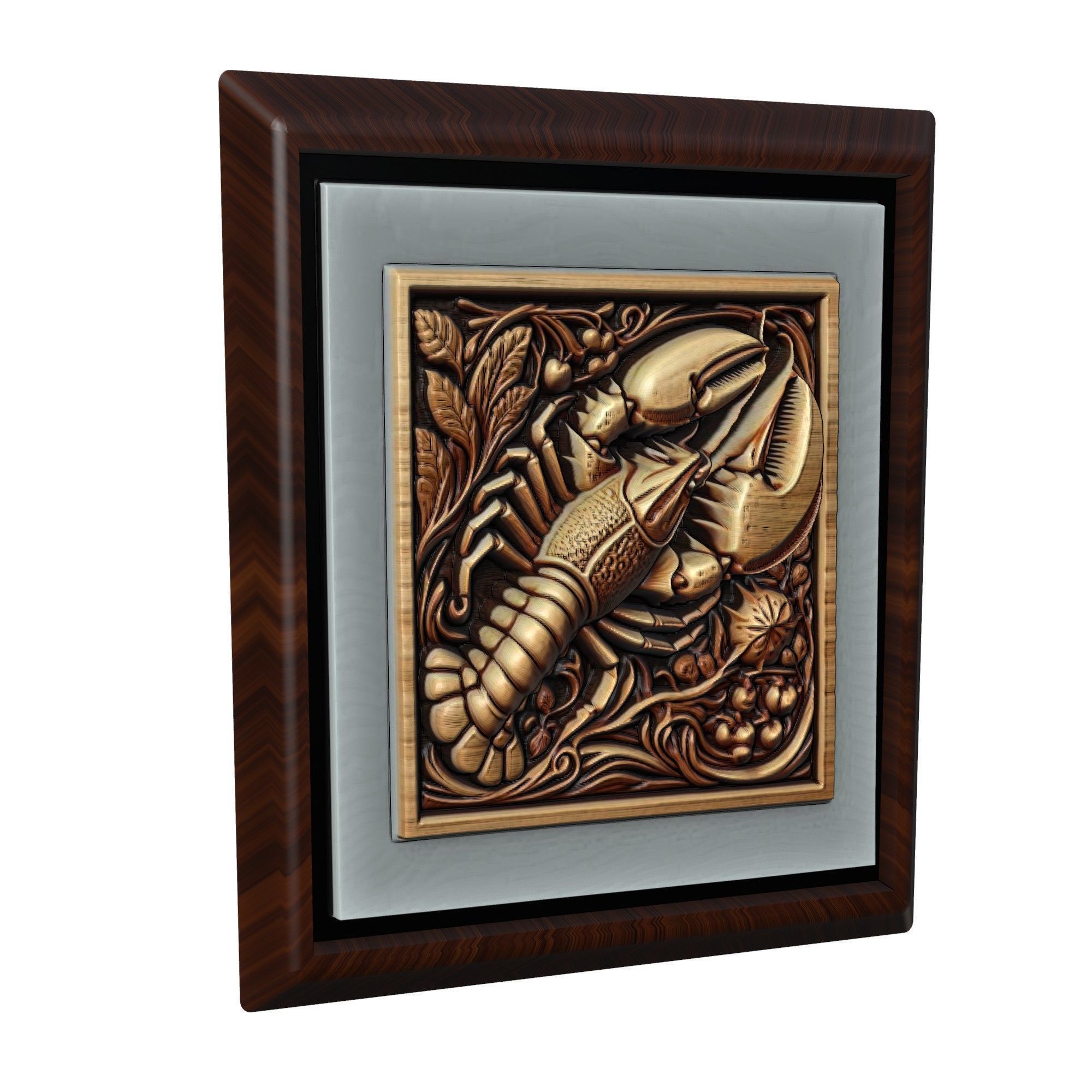 Lobster Animal 3D print model_1