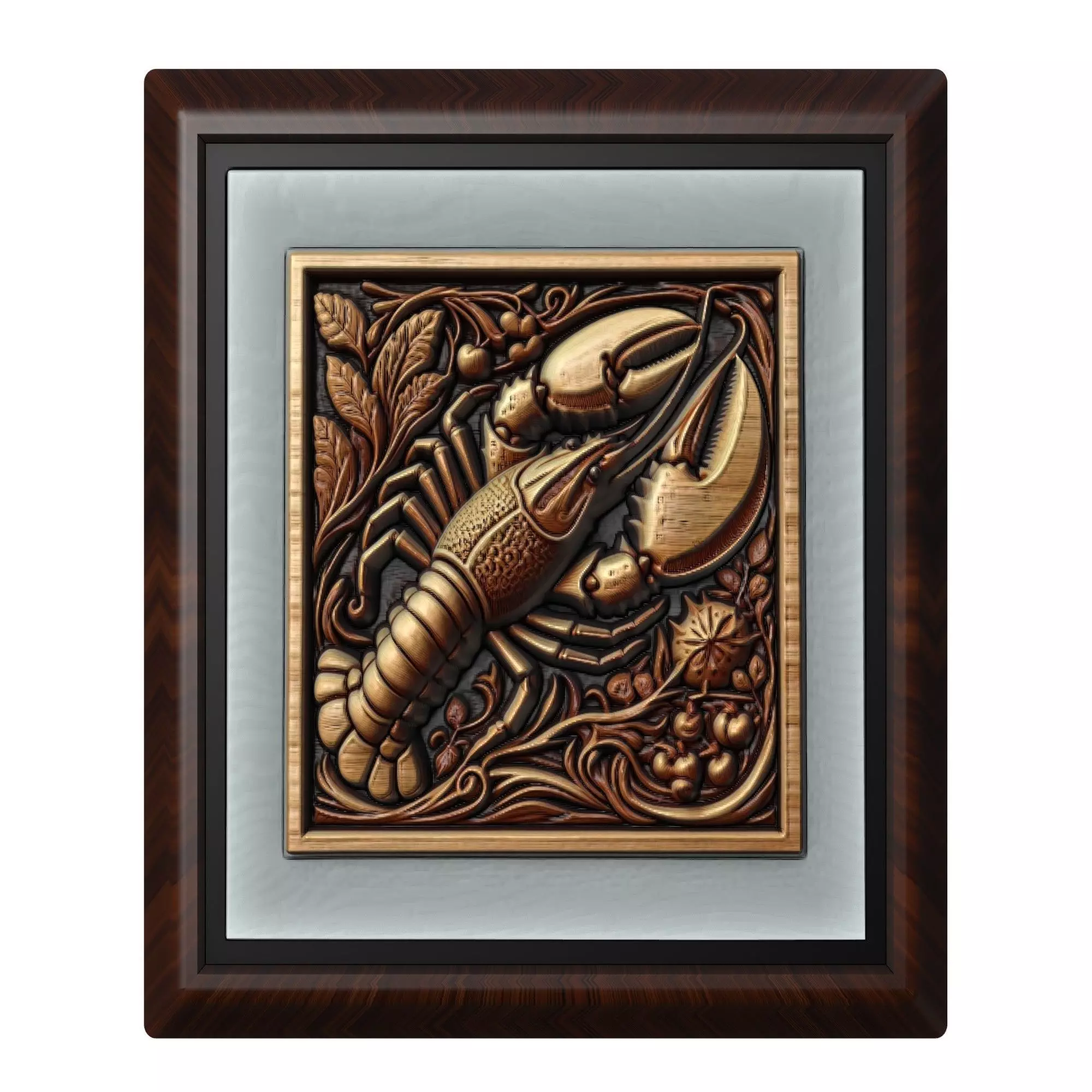 Lobster Animal 3D print model_0