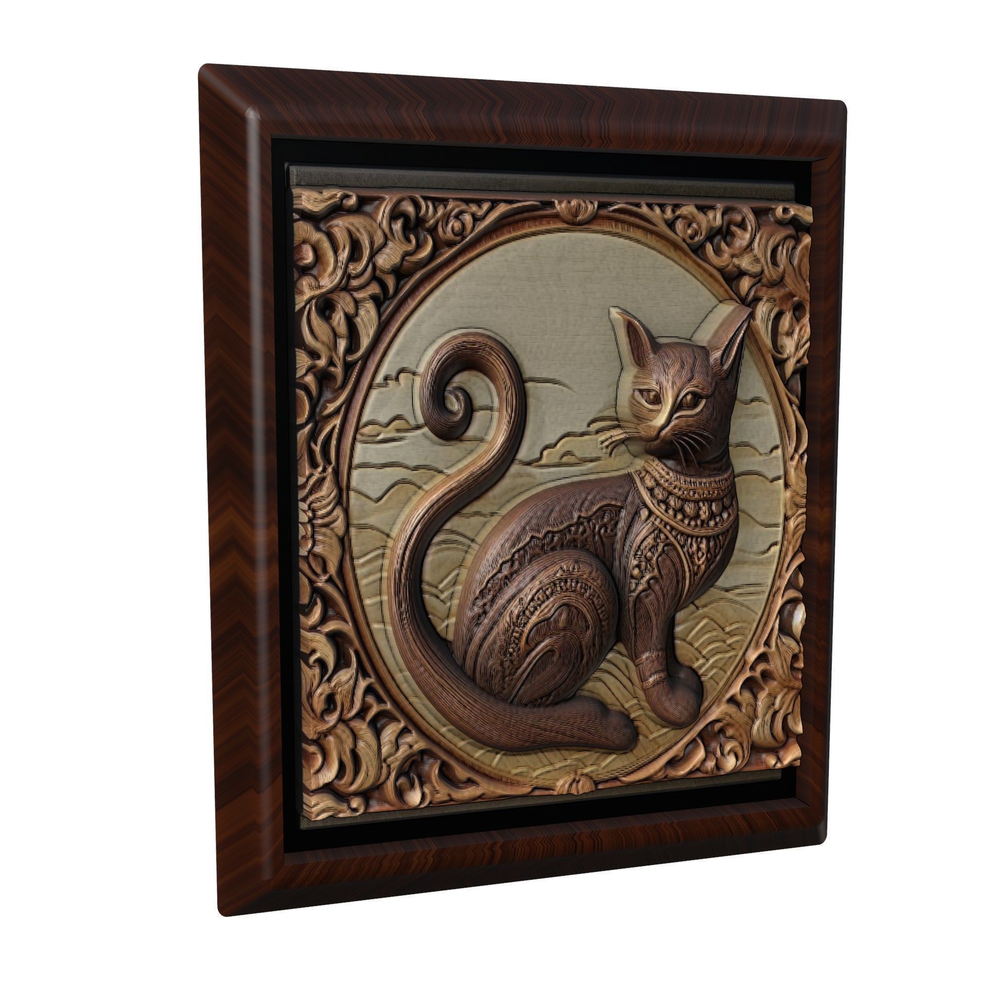 Cat Animal 3D print model_1