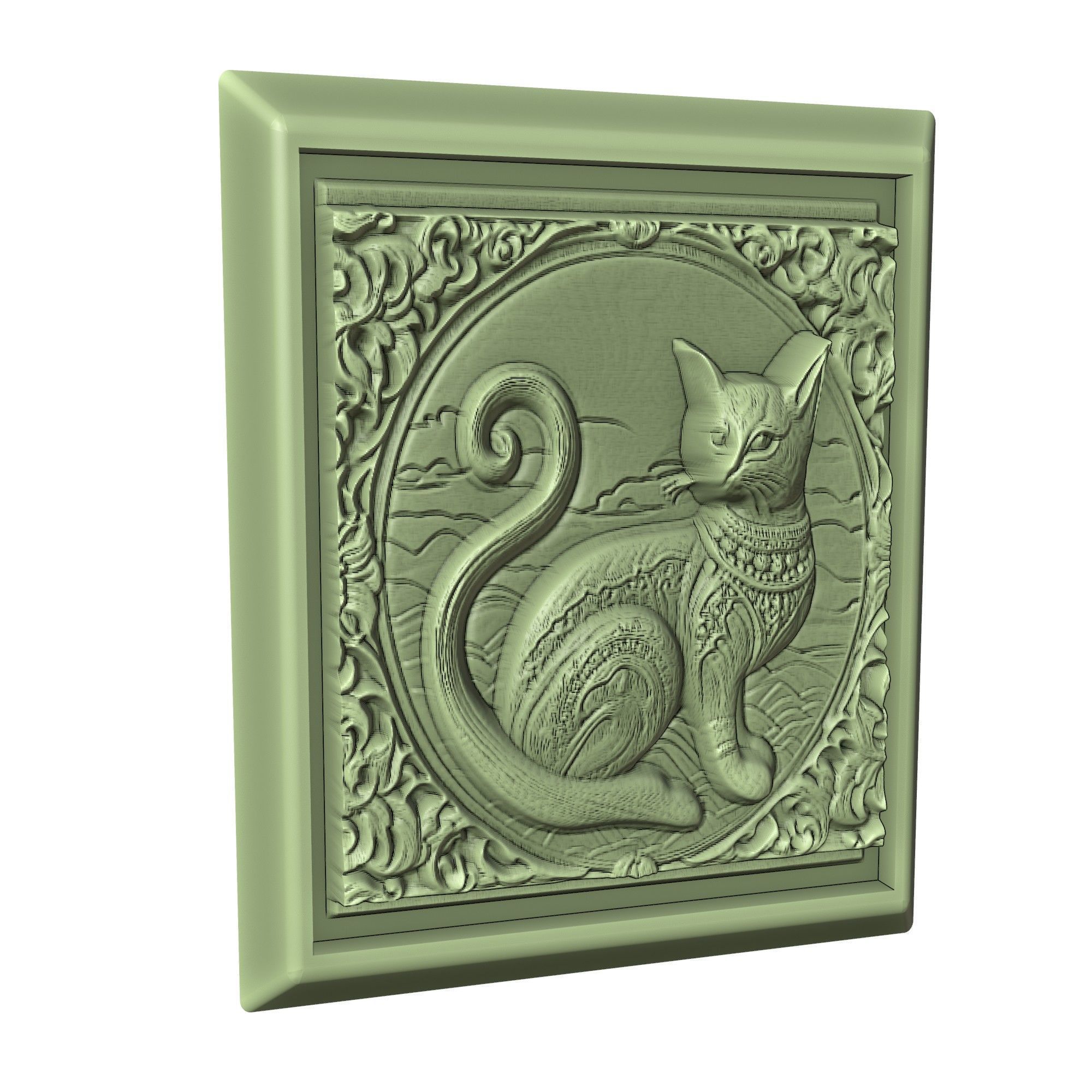 Cat Animal 3D print model_3