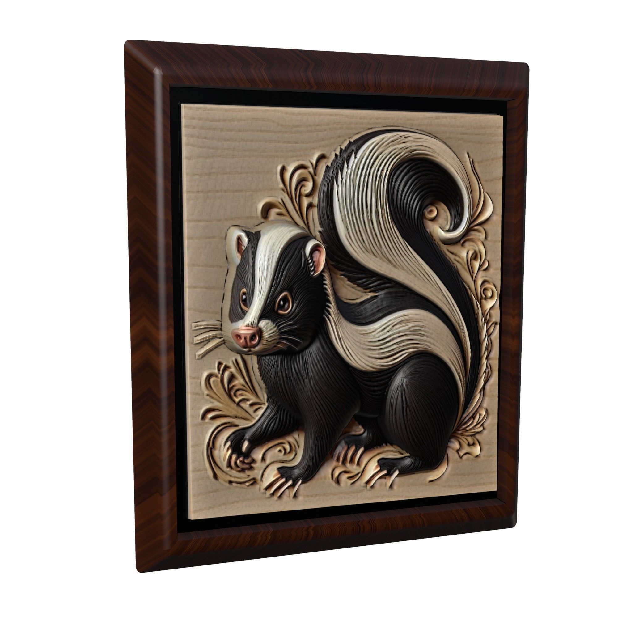 Skunk Animal 3D print model_1