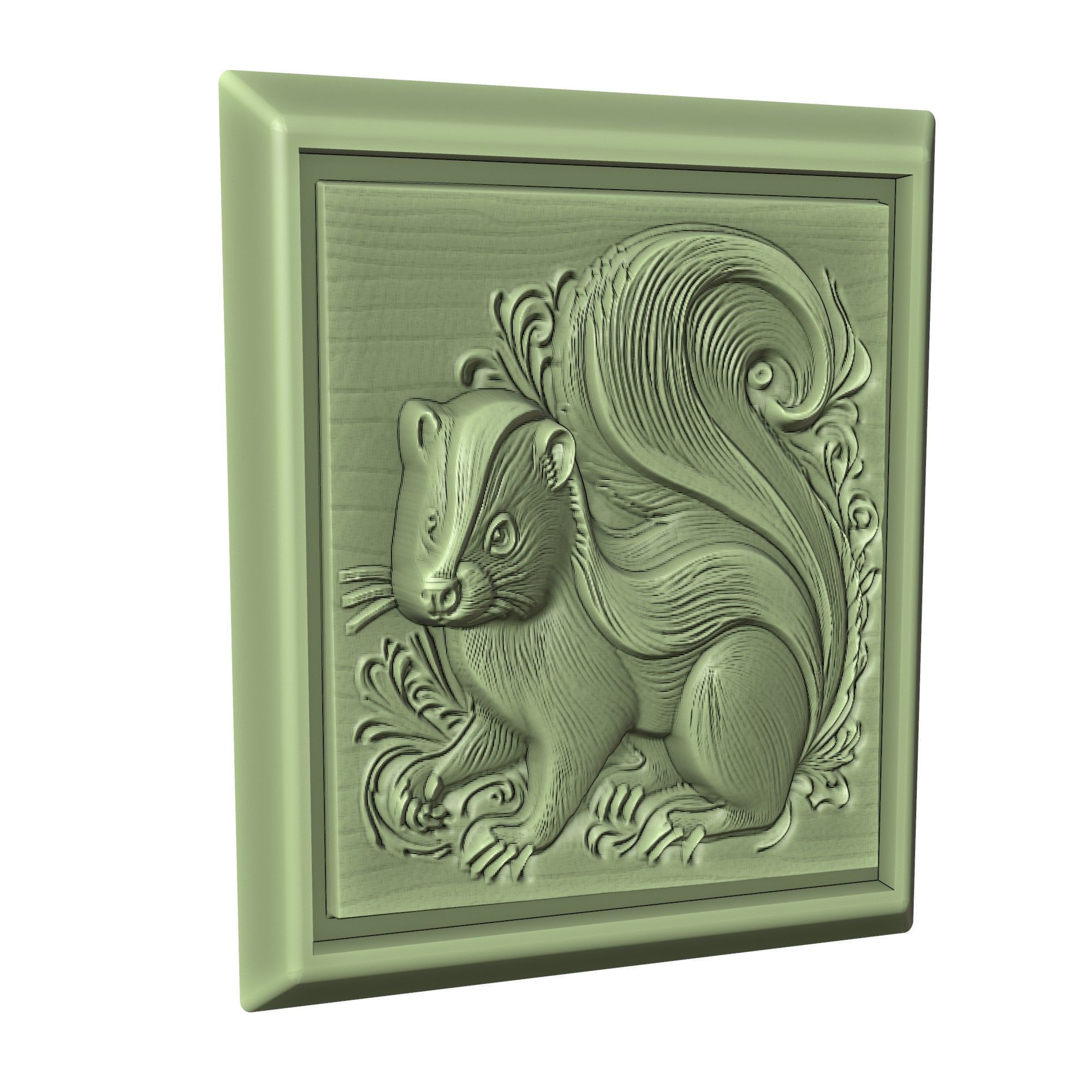 Skunk Animal 3D print model_3