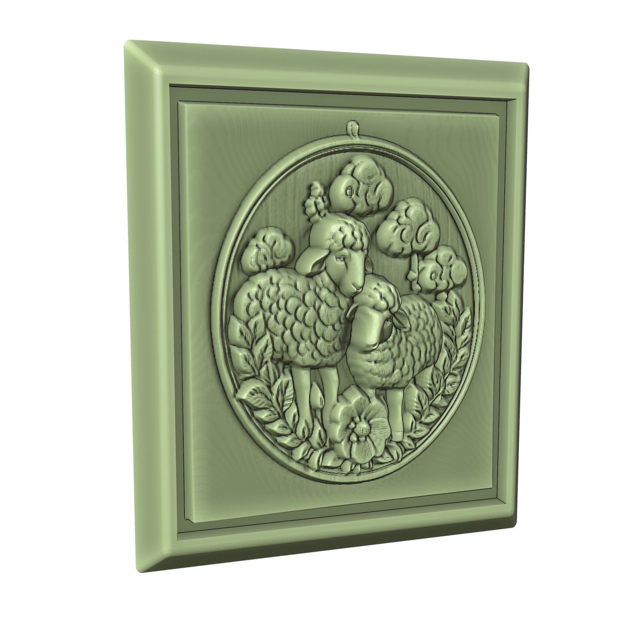 Sheep Animal 3D print model_3