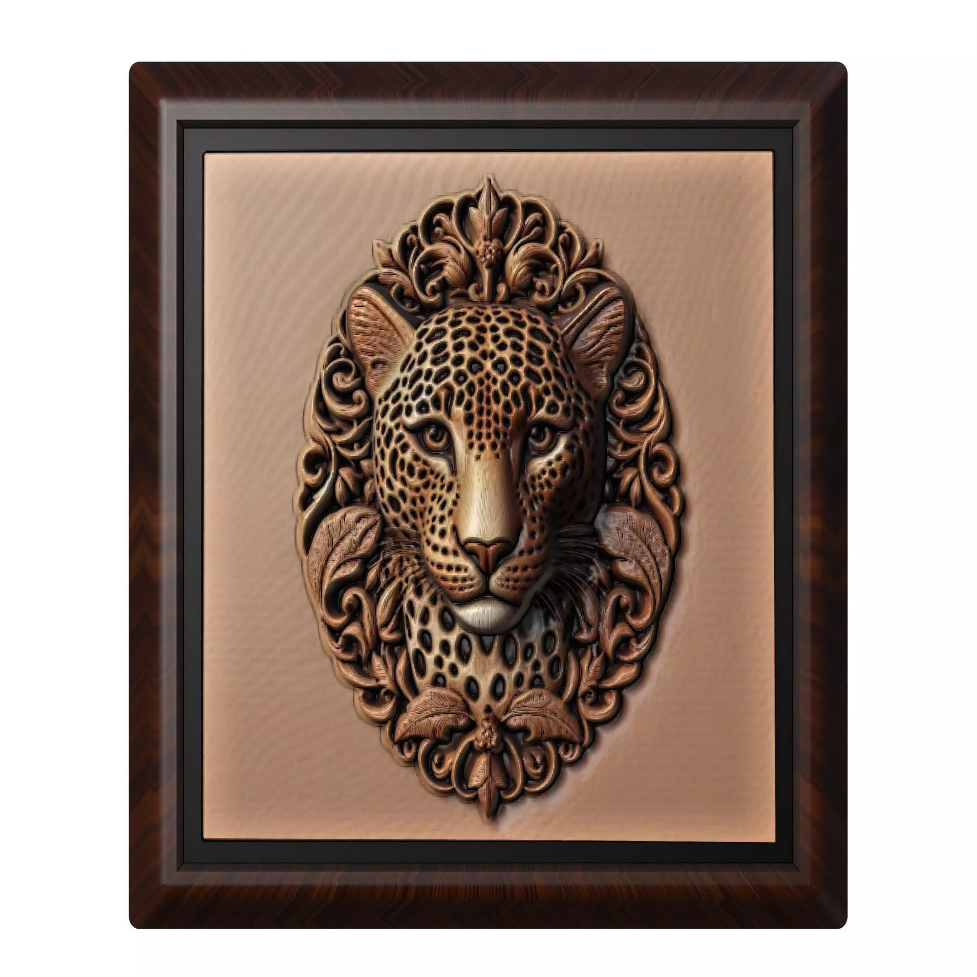 Leopard Animal 3D print model_0