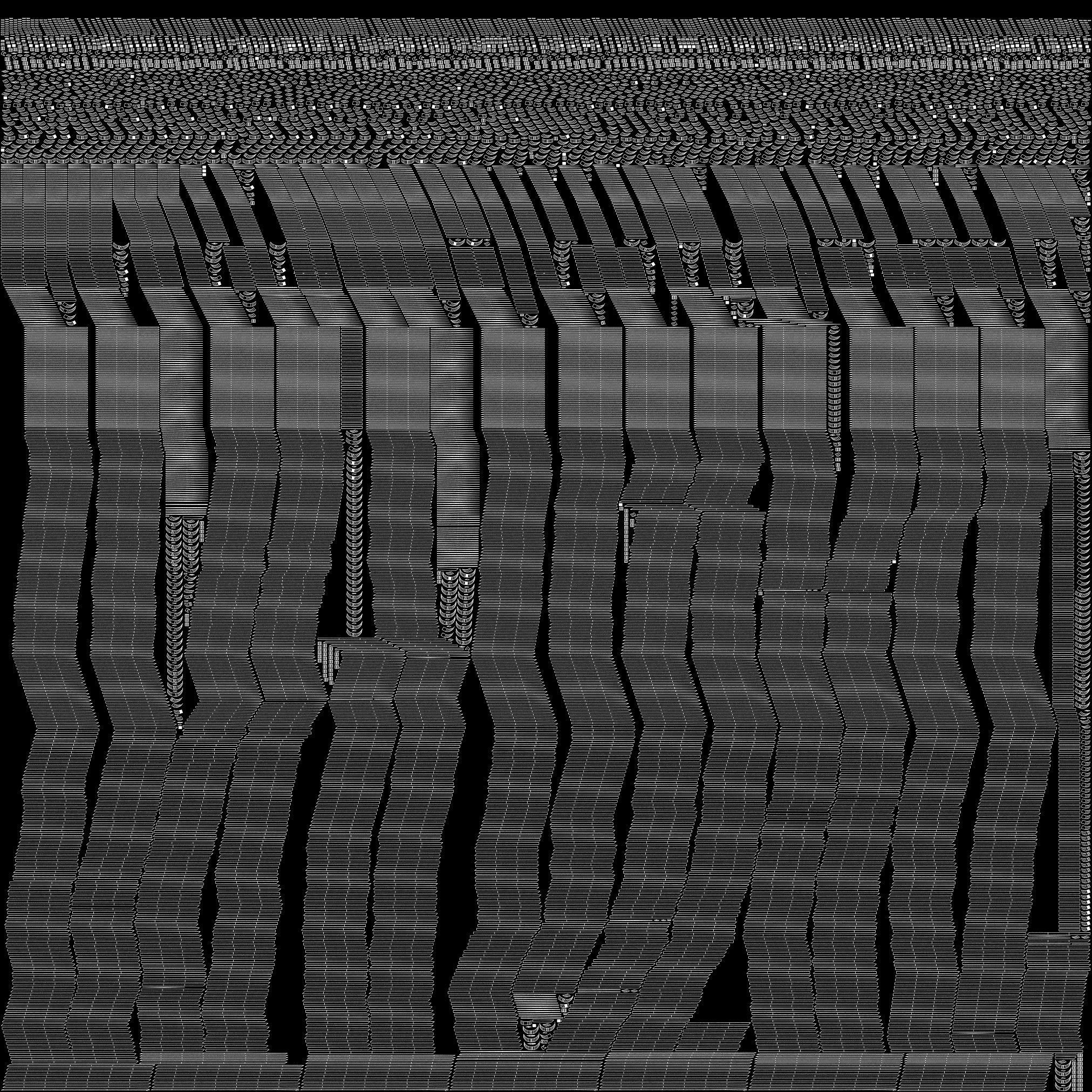 Conceptual shrub S1Bv6 Low-poly 3D model_20