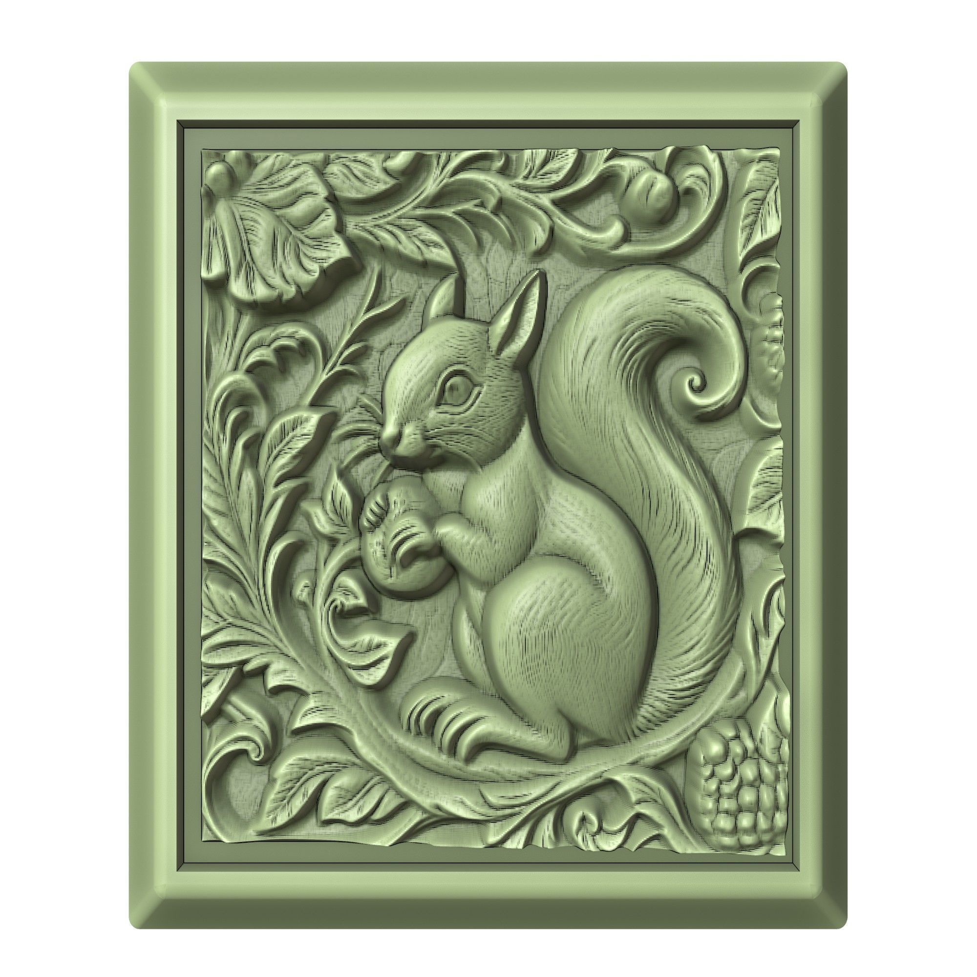 Squirrel Animal 3D print model_2