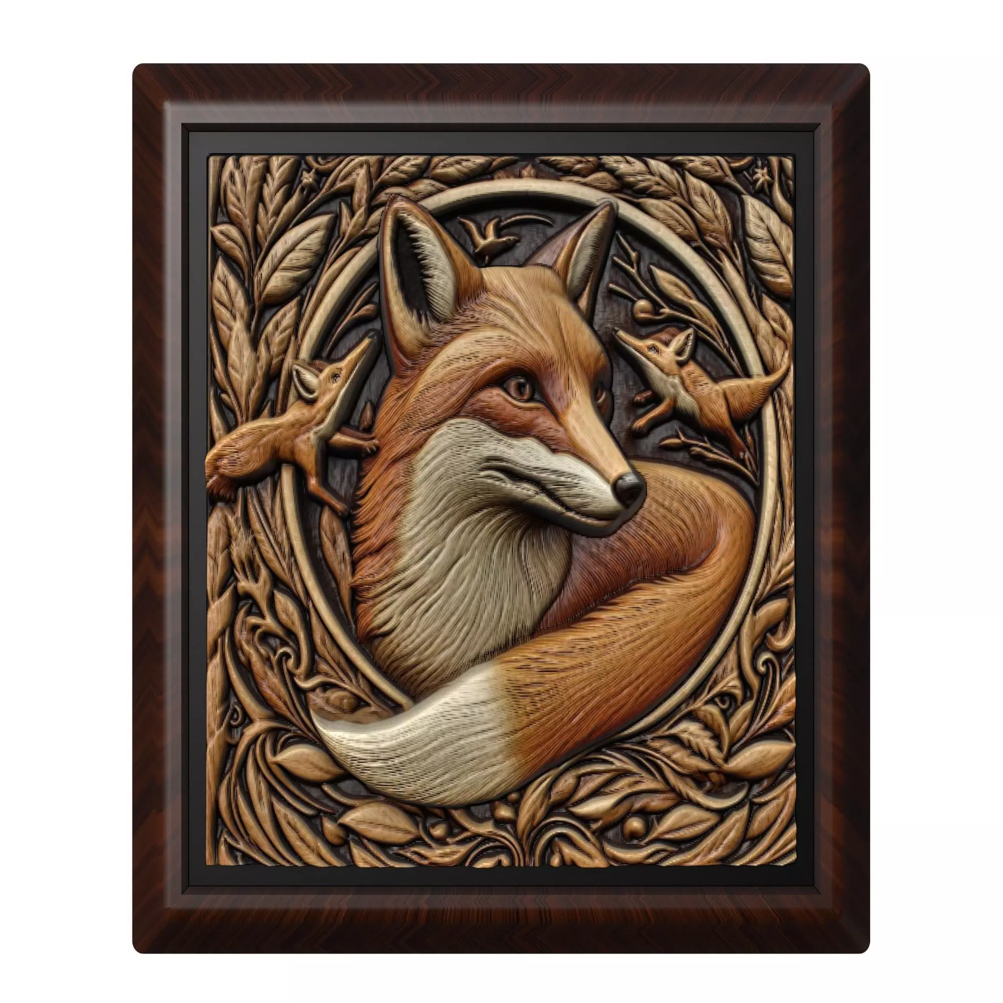 Fox Animal 3D print model