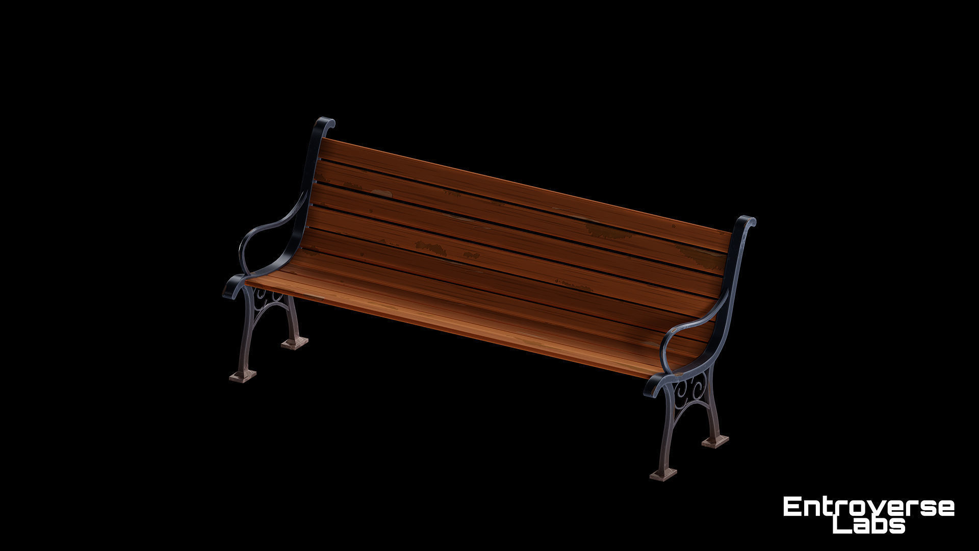 Stylized Street NYC Props  Low-poly 3D model_3