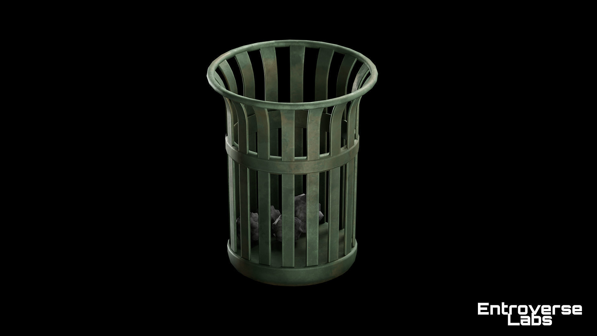 Stylized Street NYC Props  Low-poly 3D model_5