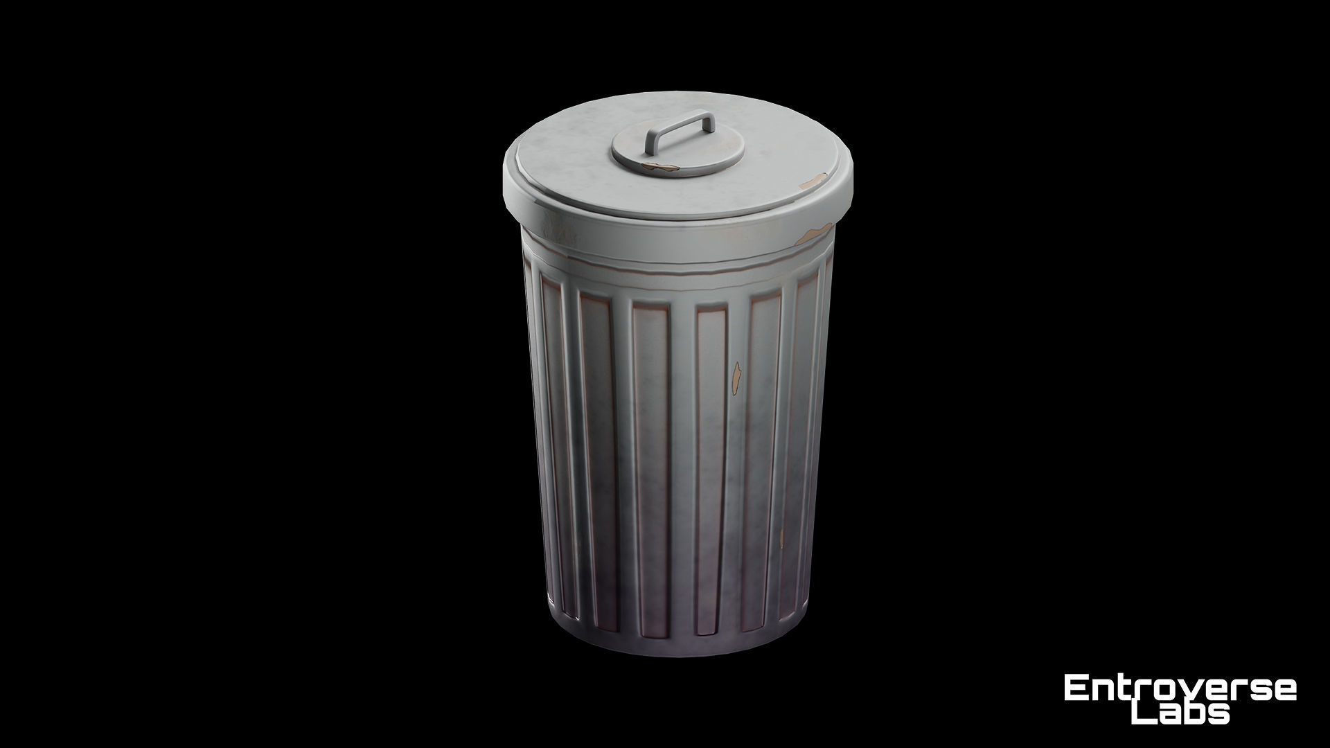 Stylized Street NYC Props  Low-poly 3D model_6