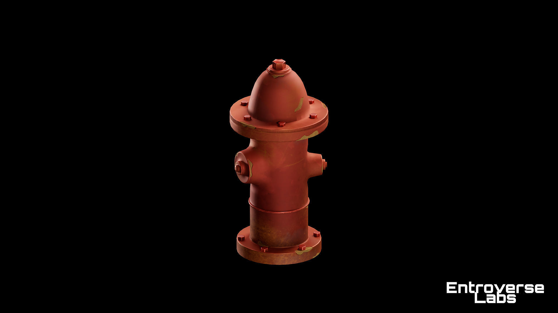 Stylized Street NYC Props  Low-poly 3D model_4