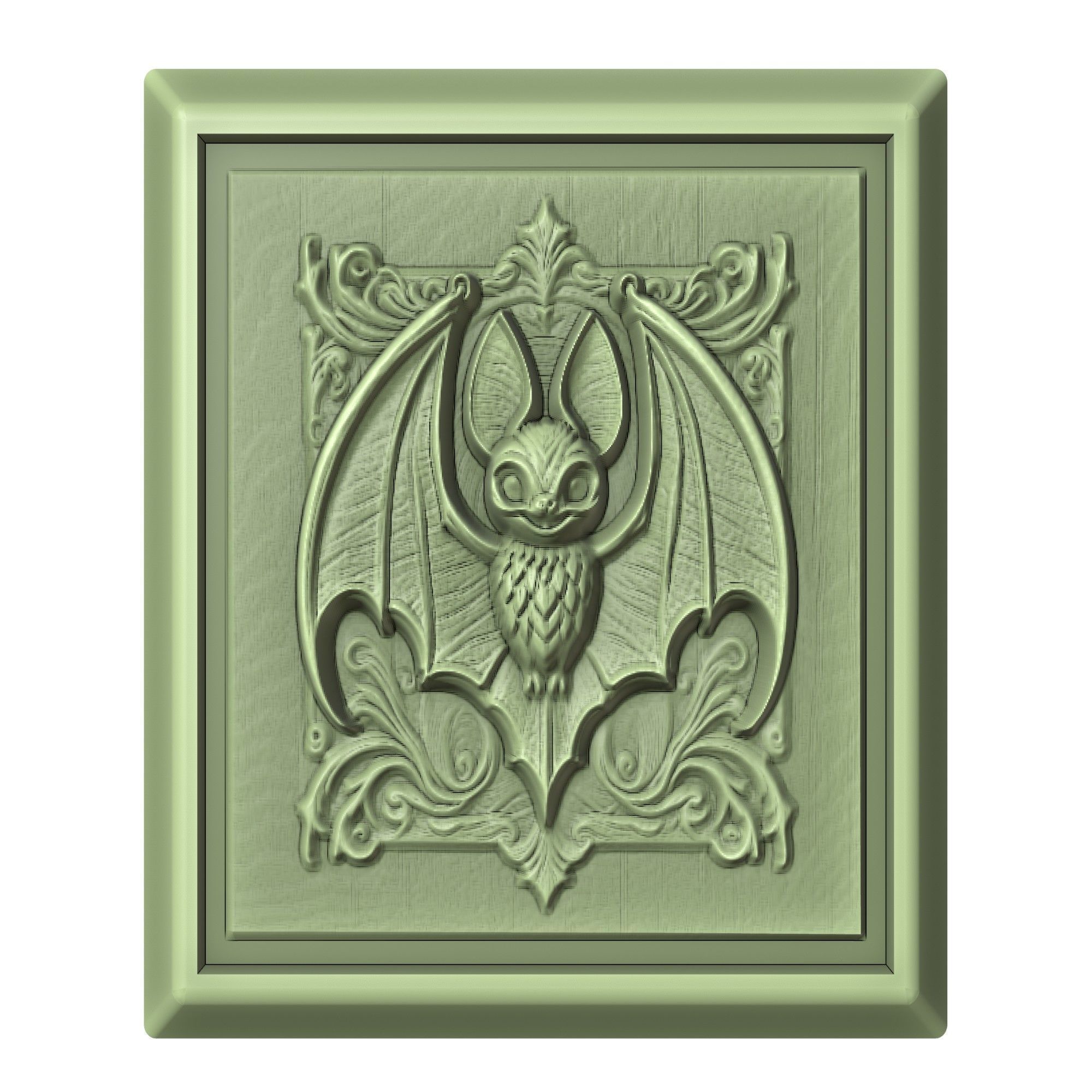 Bat Animal 3D print model_2