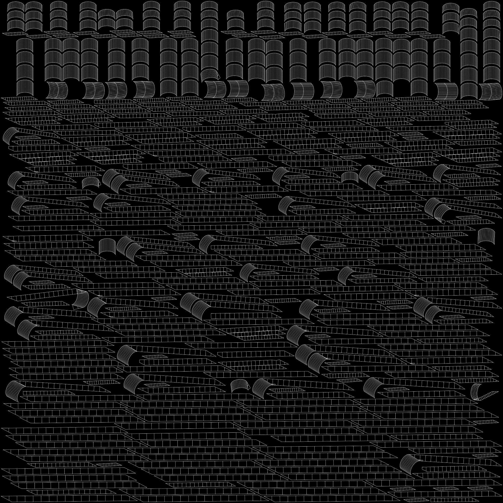 Conceptual shrub S1Cv4 Low-poly 3D model_22