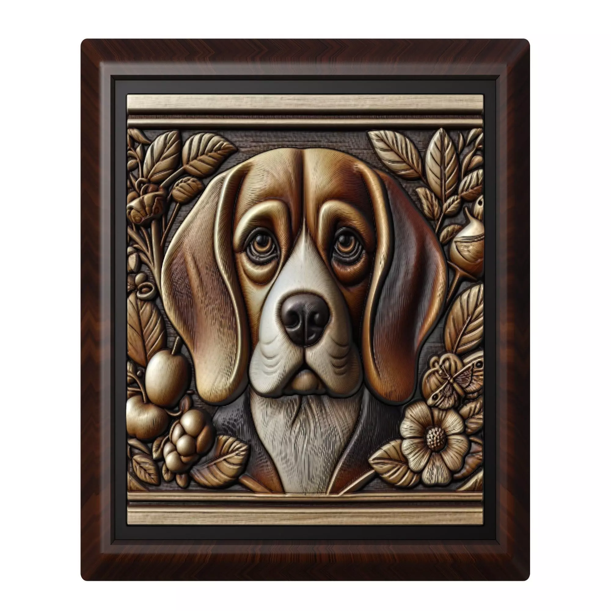 Dog Beagle Animal 3D print model_0